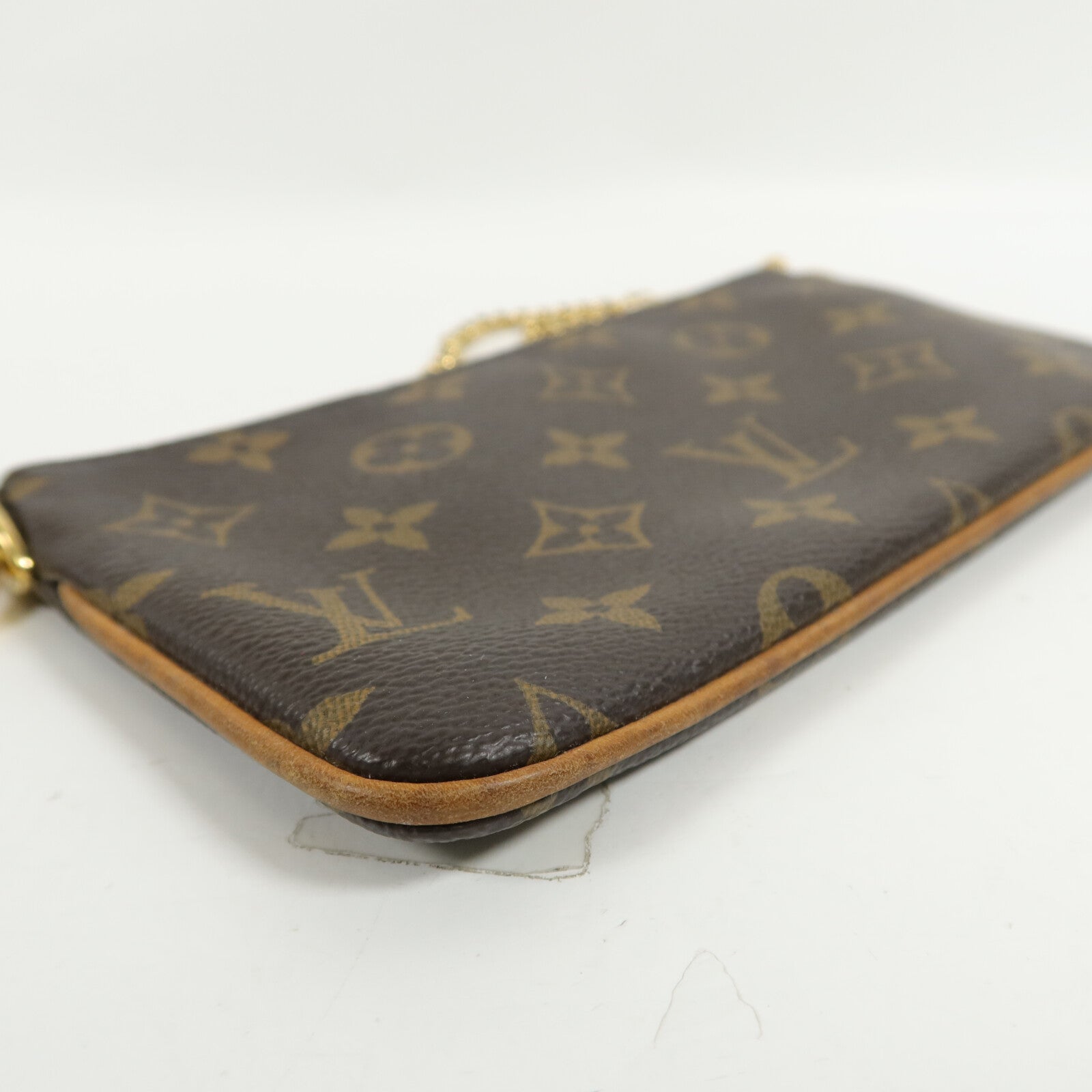 LOUIS VUITTON Monogram Pochette Milla MM 鏈帶肩背袋