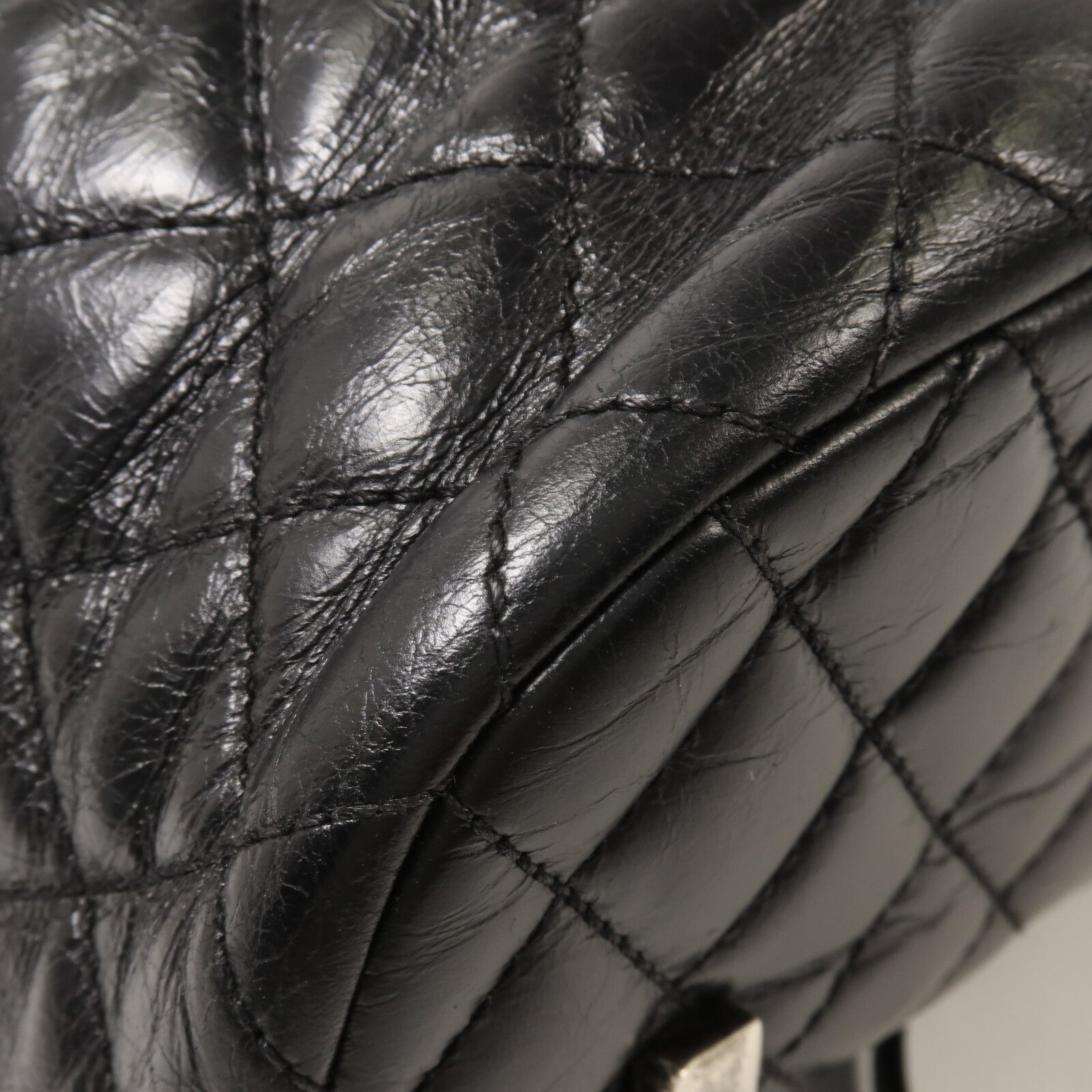 CHANEL 牛皮皮革Mountain Backpack Small鏈帶背包