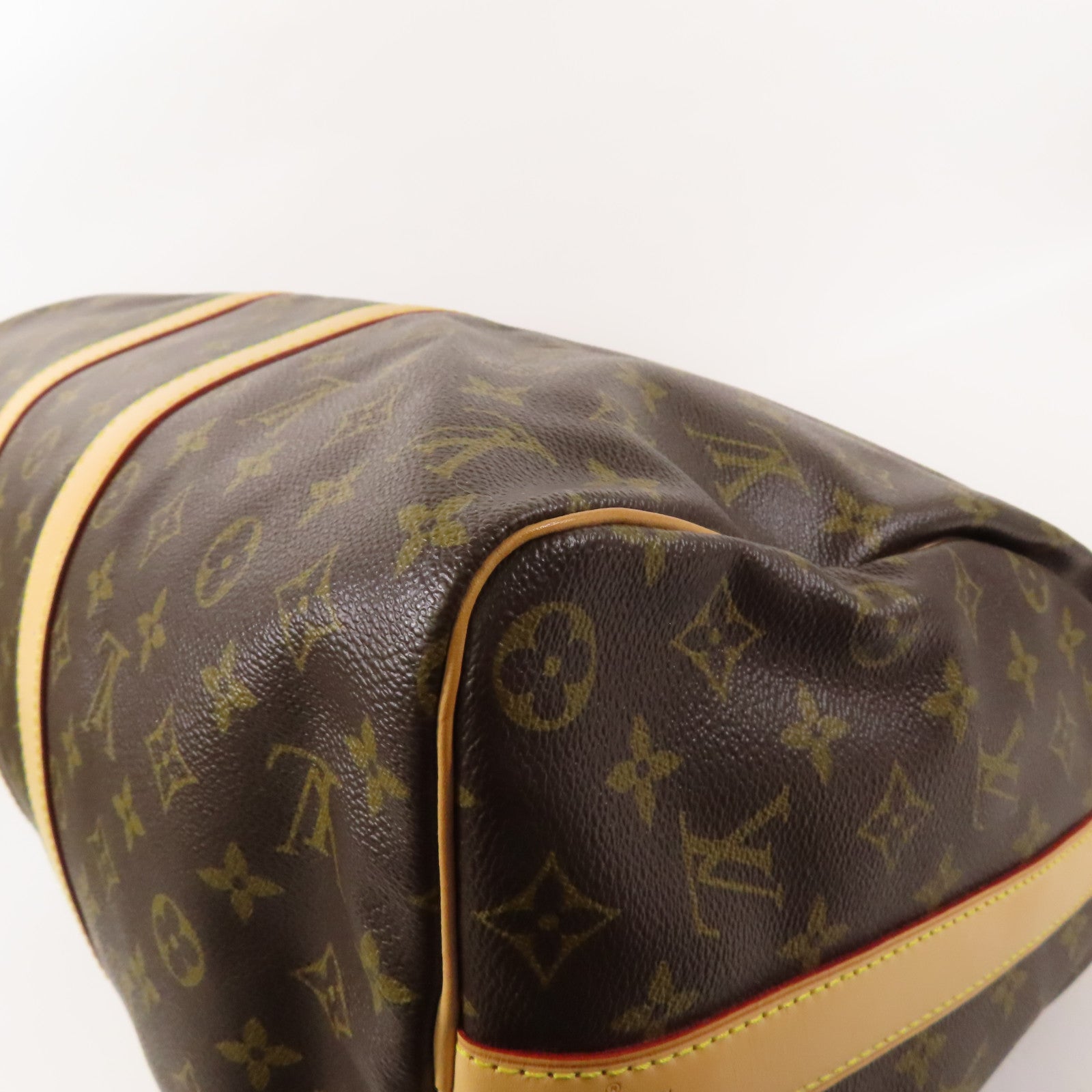 LOUIS VUITTON Monogram Keepall 45金扣手挽肩背兩用袋