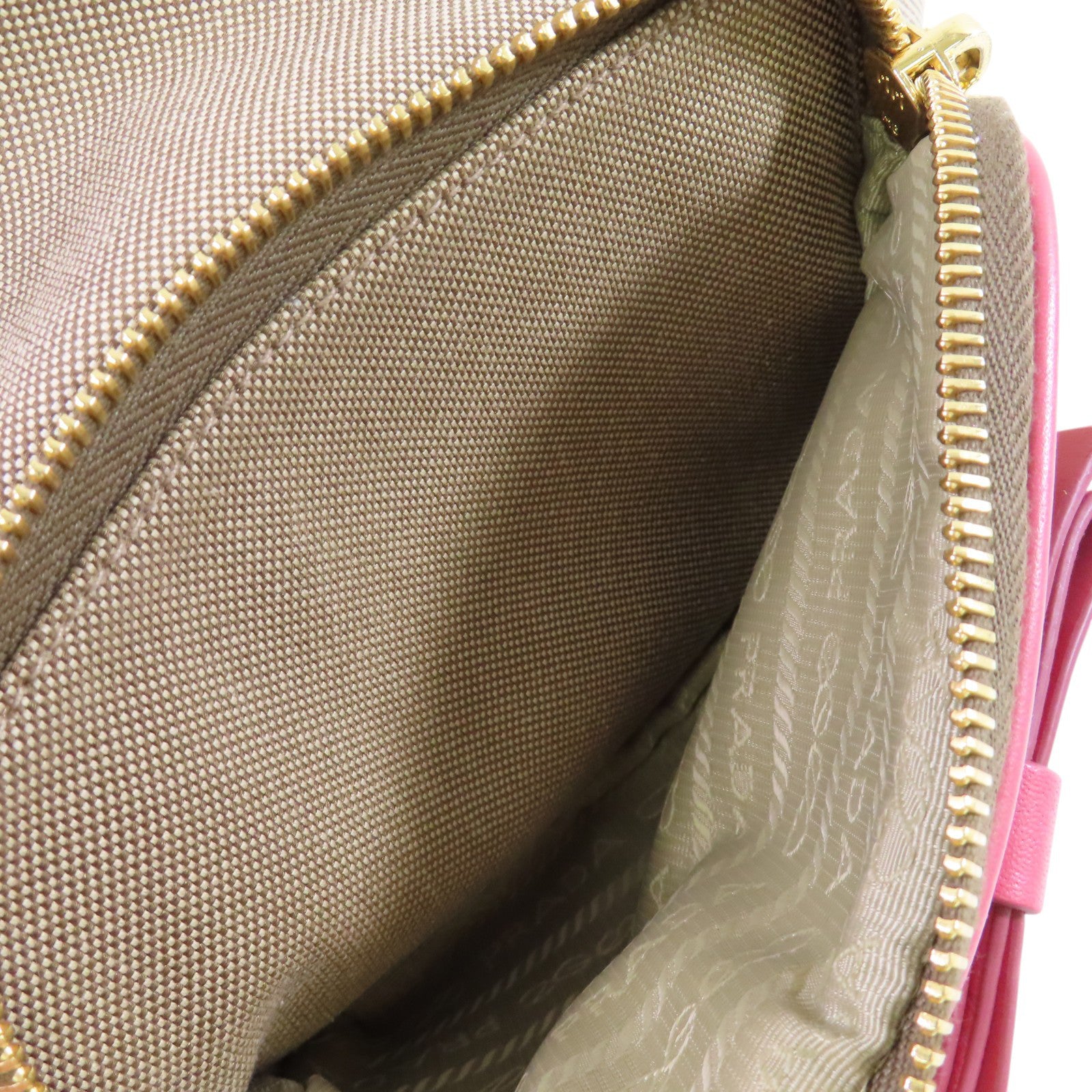 PRADA 帆布Mini Bucket 2Way Shoulder Bag手挽肩背兩用袋