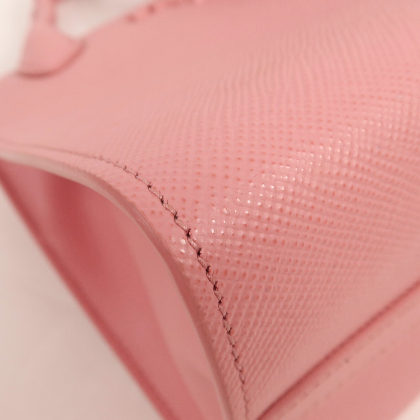 PRADA 牛皮皮革2 Way Shoulder Bag金扣手挽肩背兩用袋