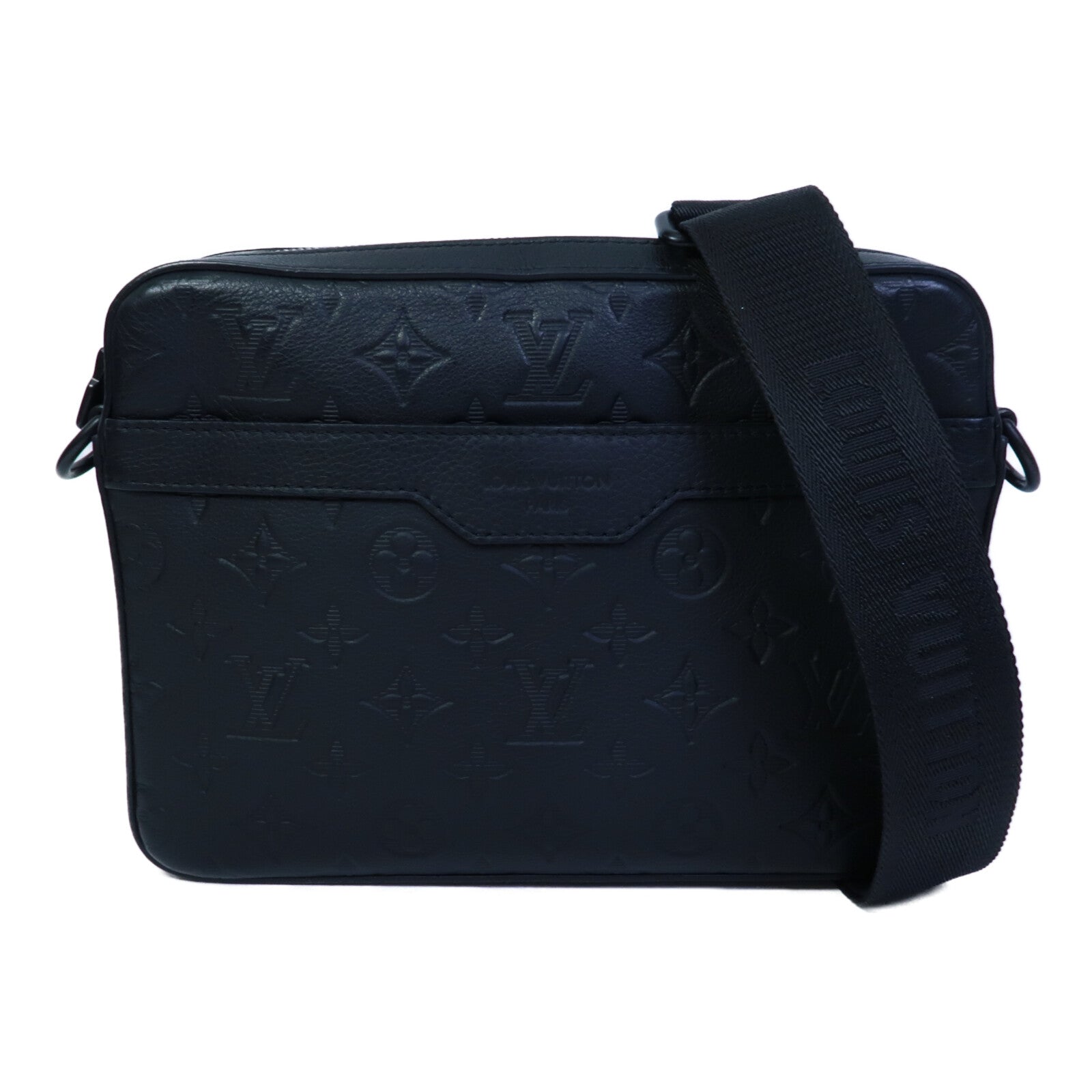 LOUIS VUITTON Monogram Shadow Trio Messenger肩背袋