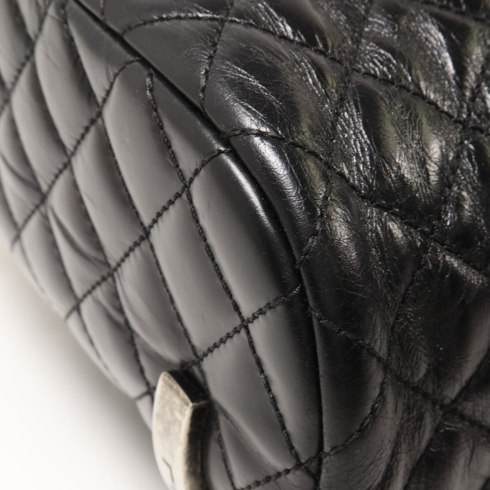 CHANEL 牛皮皮革Mountain Backpack Small鏈帶背包