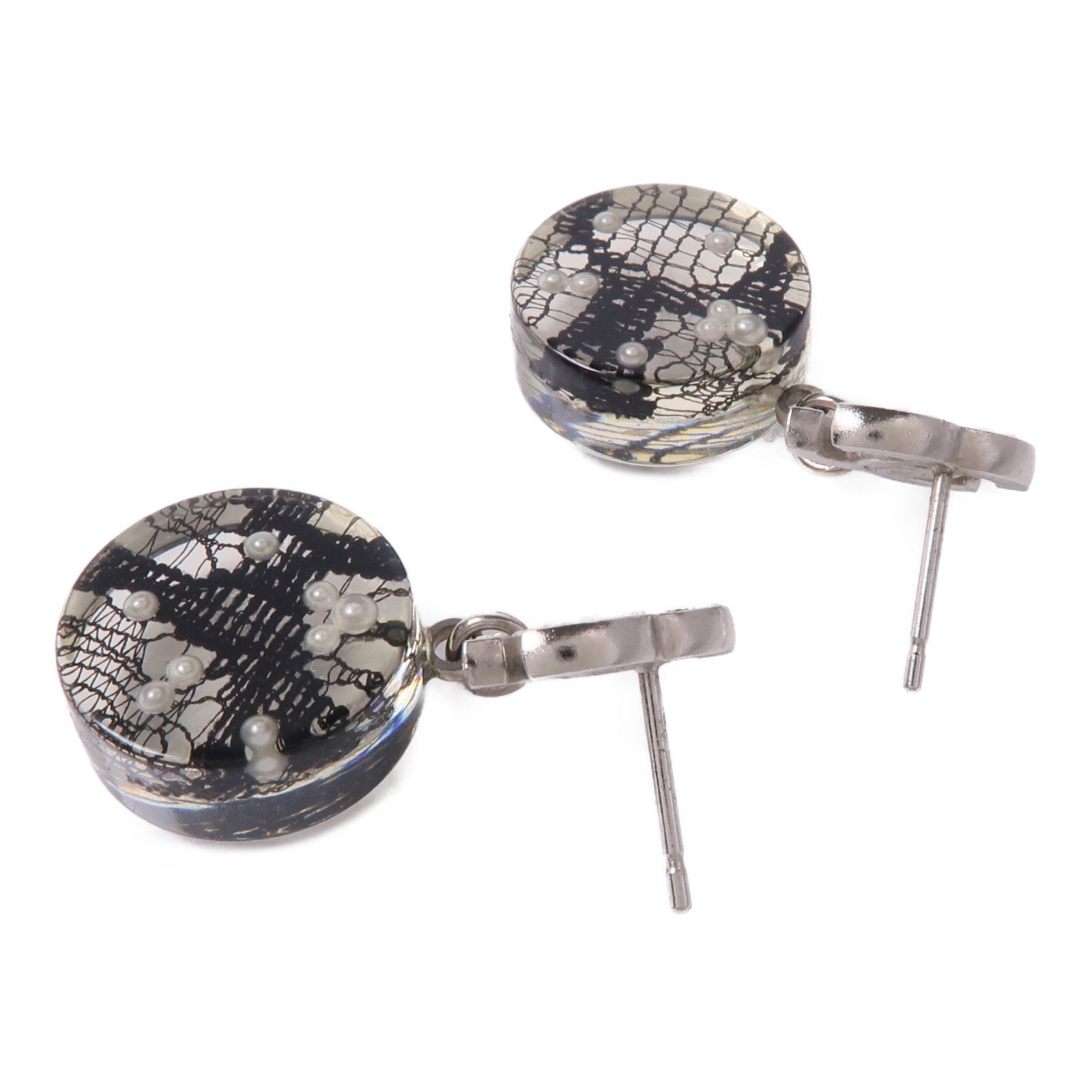 CHANEL PVC/金屬Earrings耳環