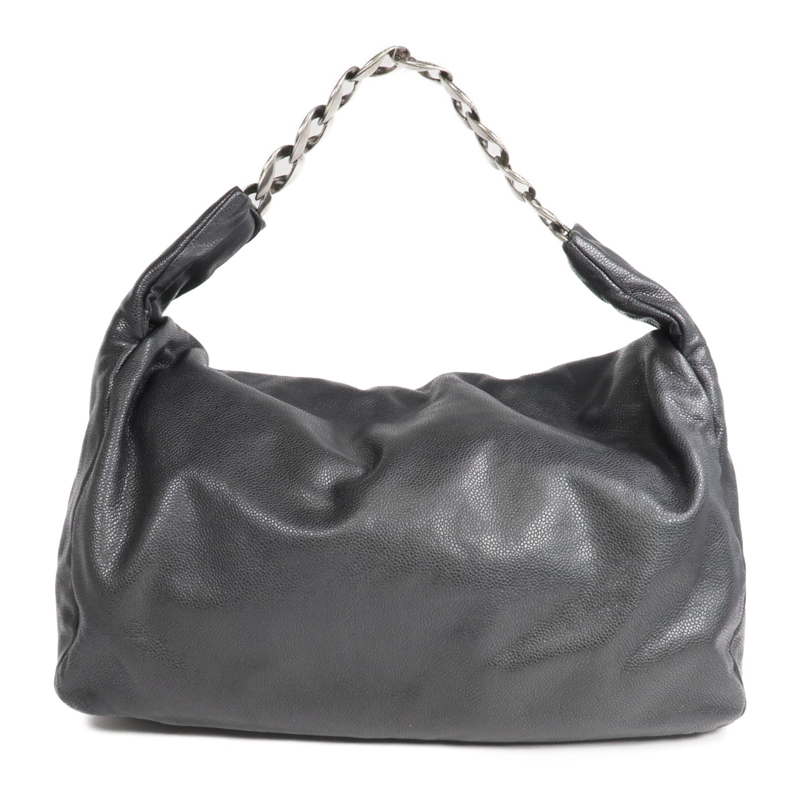 CHANEL 牛皮皮革Chain Shoulder鏈帶肩背袋