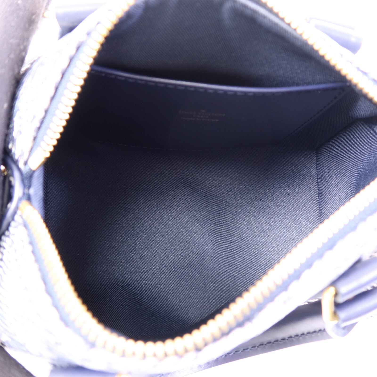 LOUIS VUITTON Monogram Laminated Jacquard Speedy Bandoulière 20金扣手挽肩背兩用袋