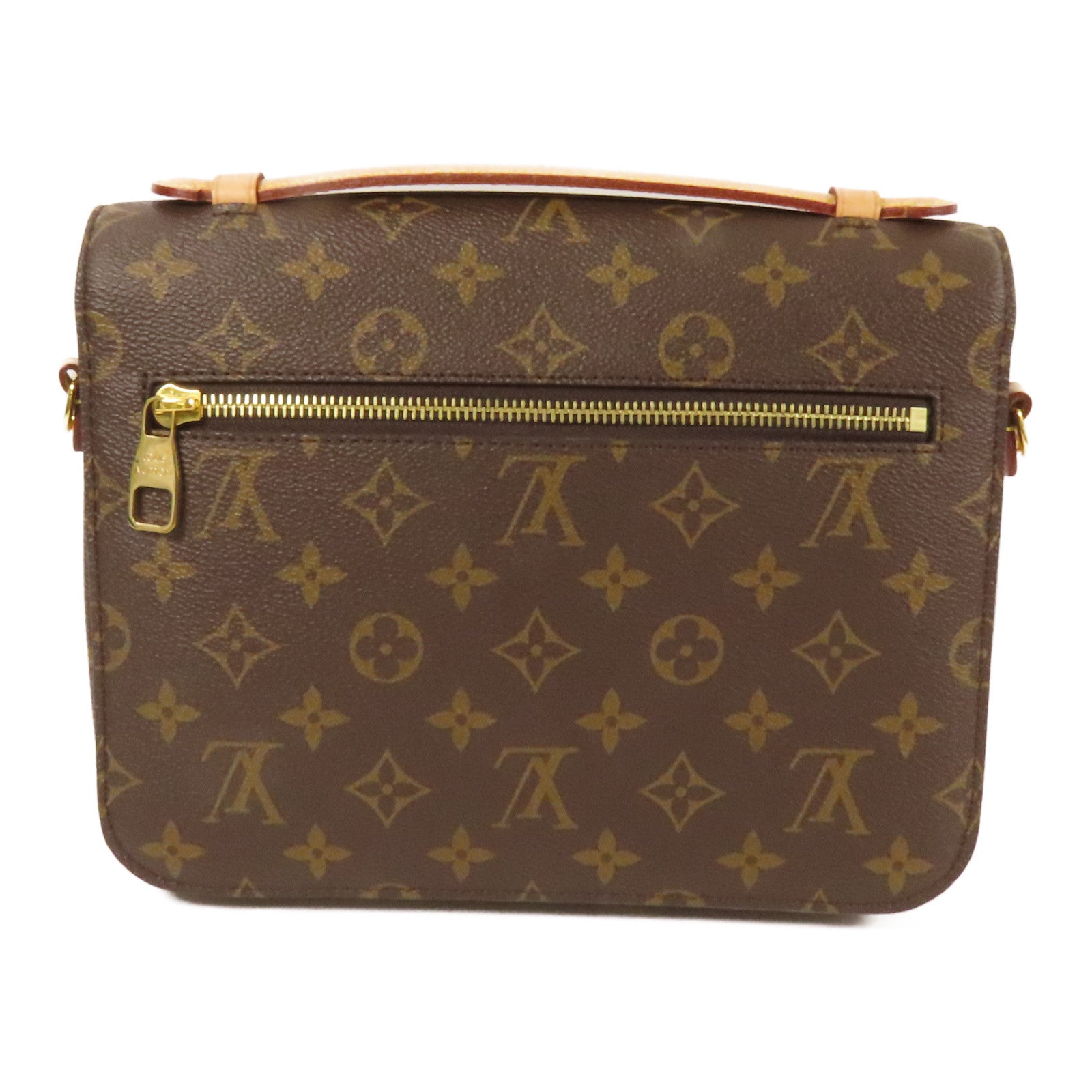 LOUIS VUITTON Monogram Pochette Metis MM金扣手挽肩背兩用袋