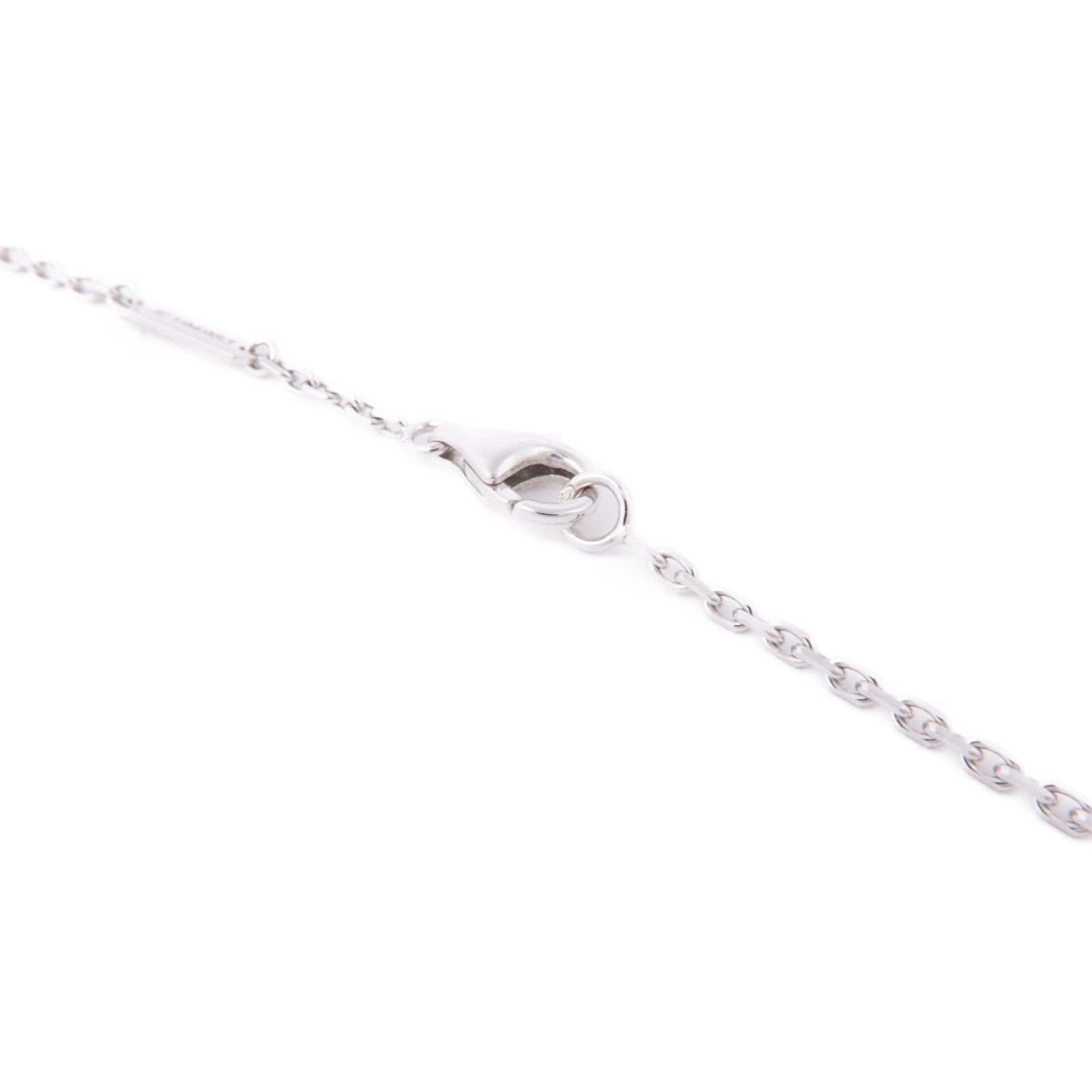 Van Cleef & Arpels 18K白金Magic Alhambra Necklace珍珠貝母項鍊