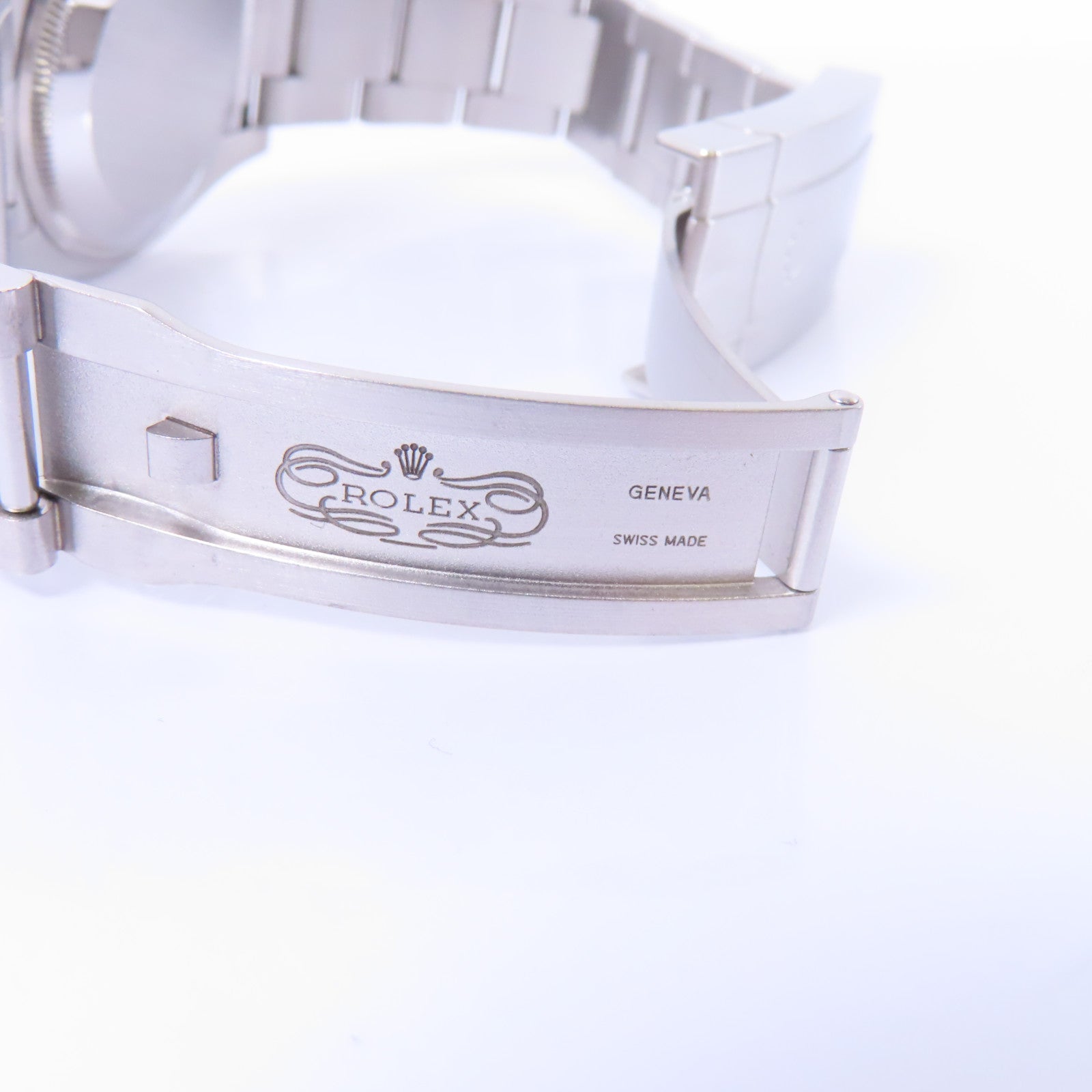 ROLEX Air King不鏽鋼手錶自動機芯銀色