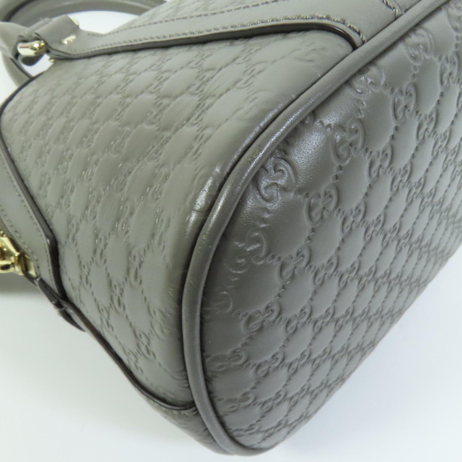 GUCCI 牛皮皮革Microguccissima金扣手挽肩背兩用袋