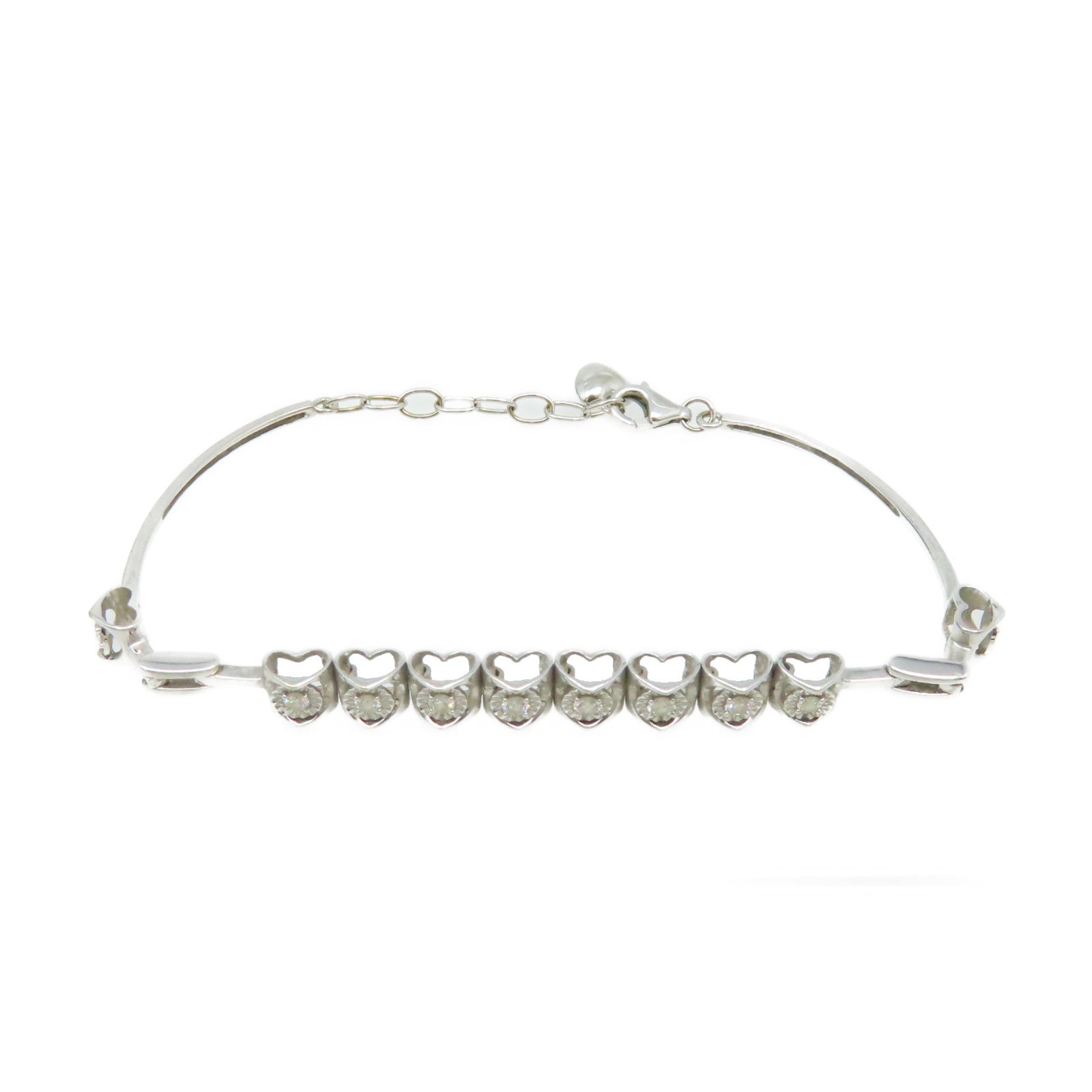 JEWELRY 【激減優惠】18K白金/0.302ct鑽石Diamond Bracelet手鏈