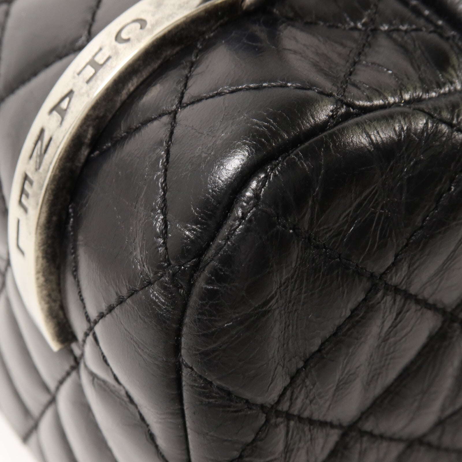 CHANEL 牛皮皮革Mountain Backpack Small鏈帶背包
