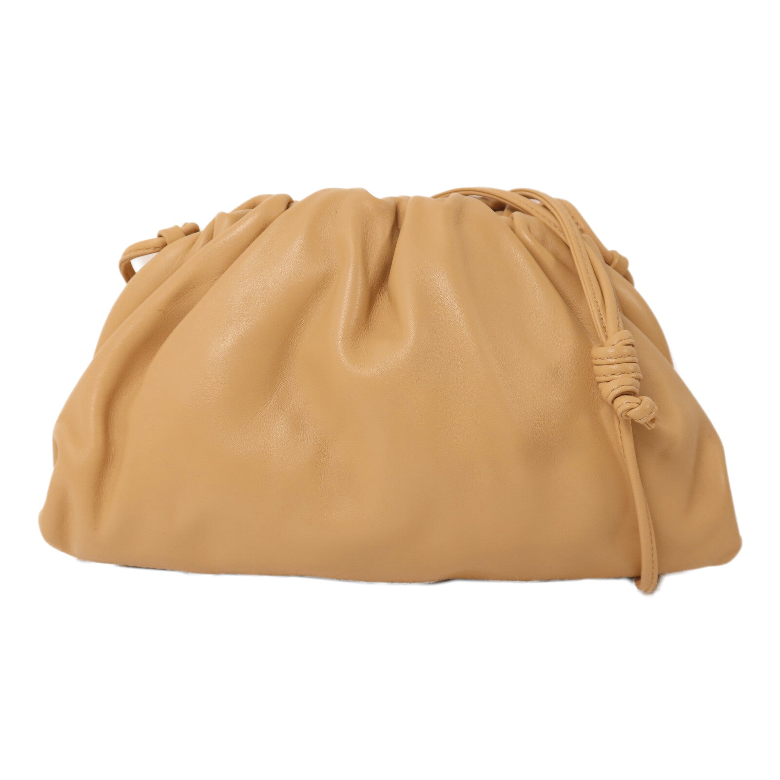 BOTTEGA VENETA 牛皮皮革Mini Pouch Bag金扣肩背袋