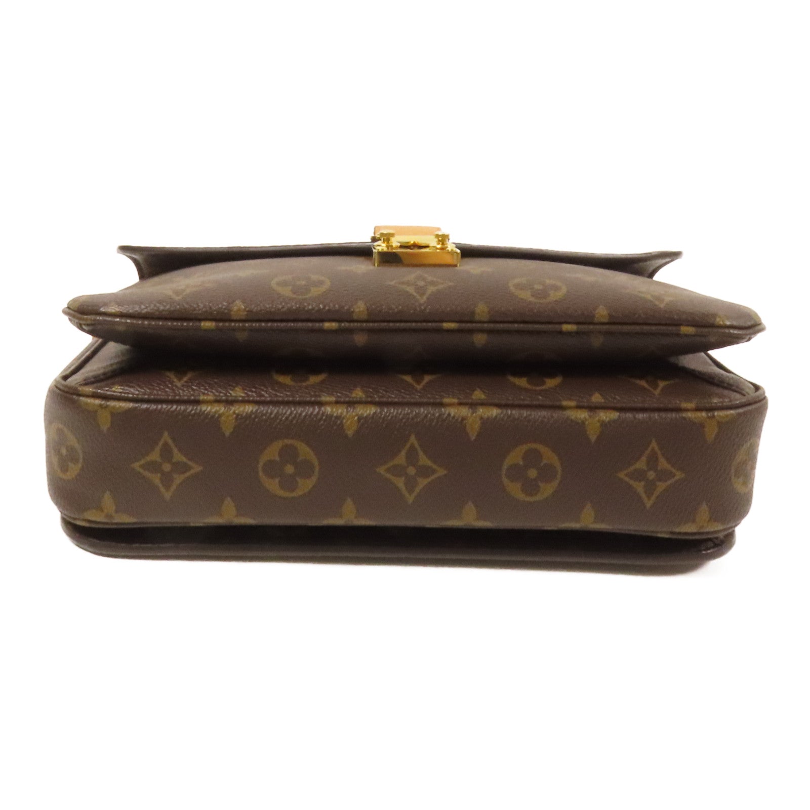 LOUIS VUITTON Monogram Pochette Metis MM金扣手挽肩背兩用袋