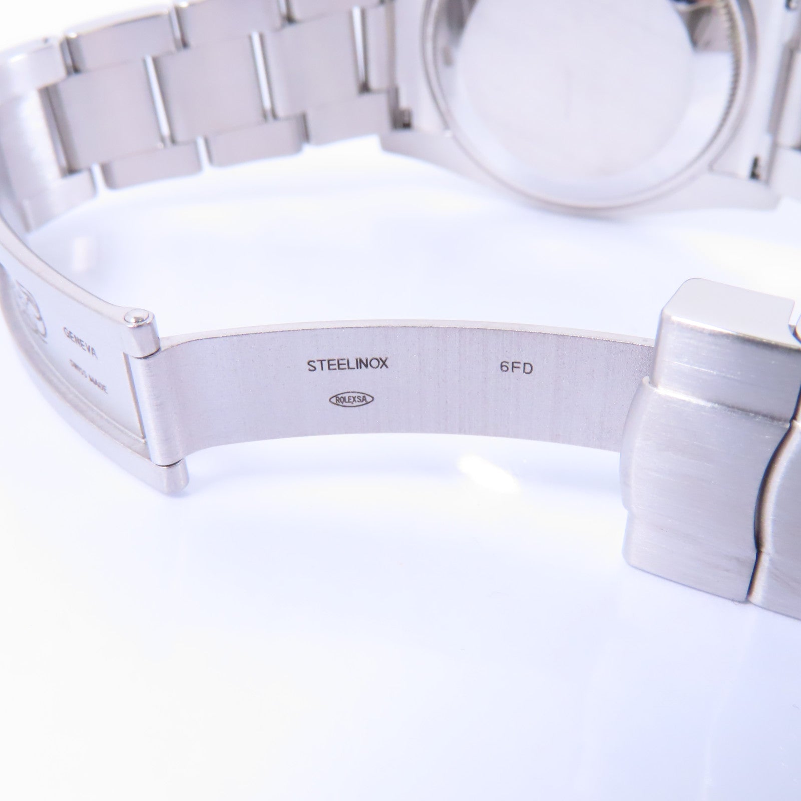 ROLEX Air King不鏽鋼手錶自動機芯銀色