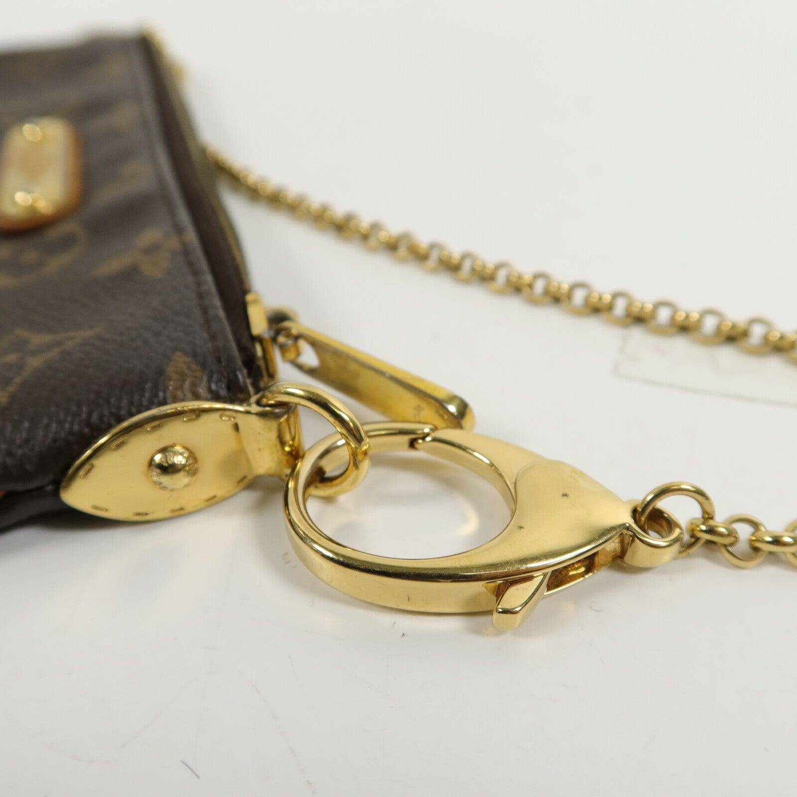 LOUIS VUITTON Monogram Pochette Milla MM 鏈帶肩背袋