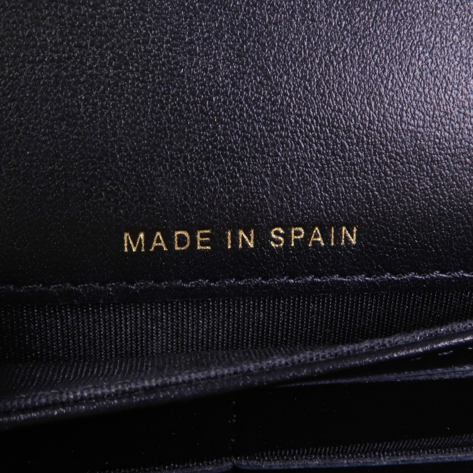 CHANEL 牛皮皮革Vanity CC金扣錢包