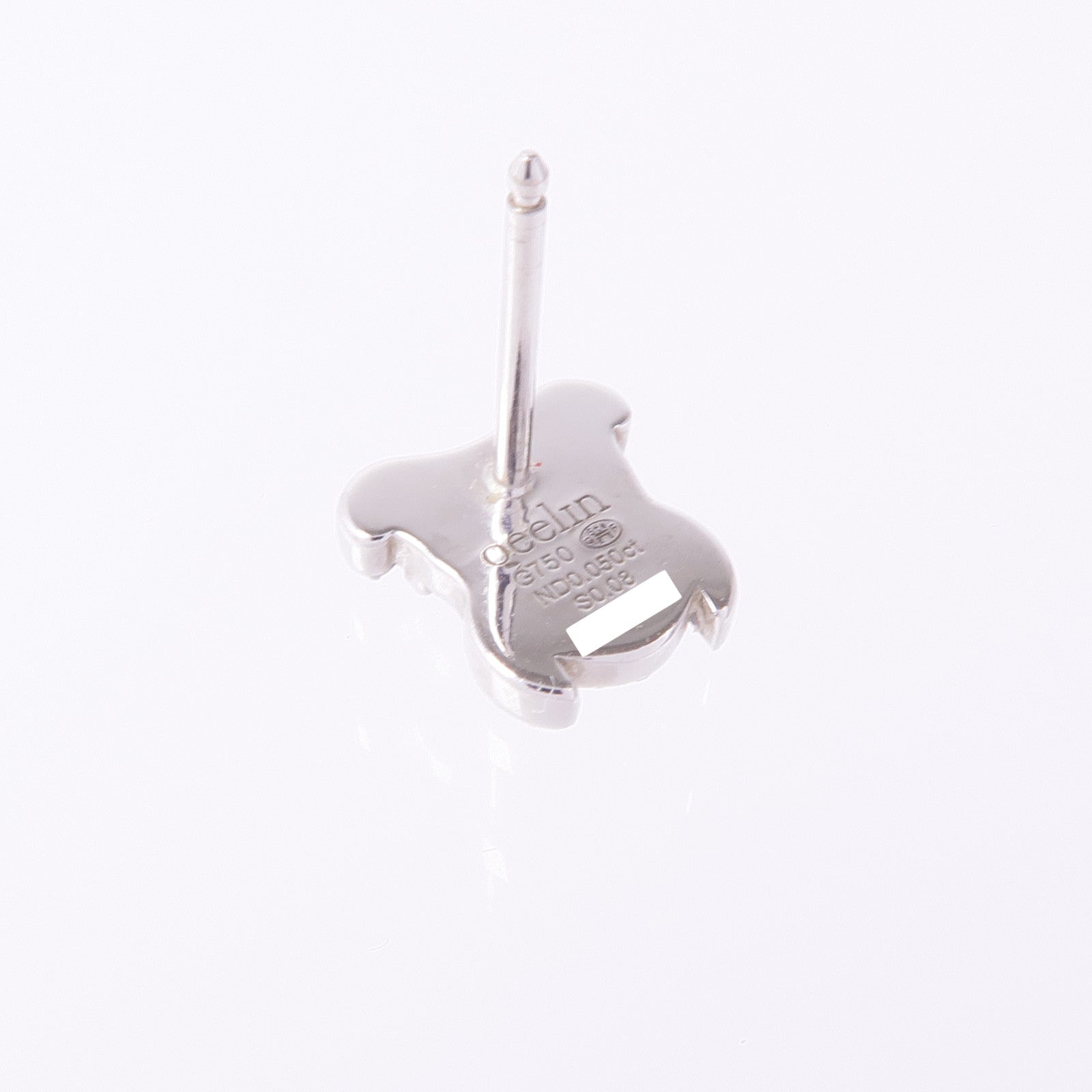 JEWELRY 18K白金Qeelin Diamond Earrings鑽石/藍寶石耳環