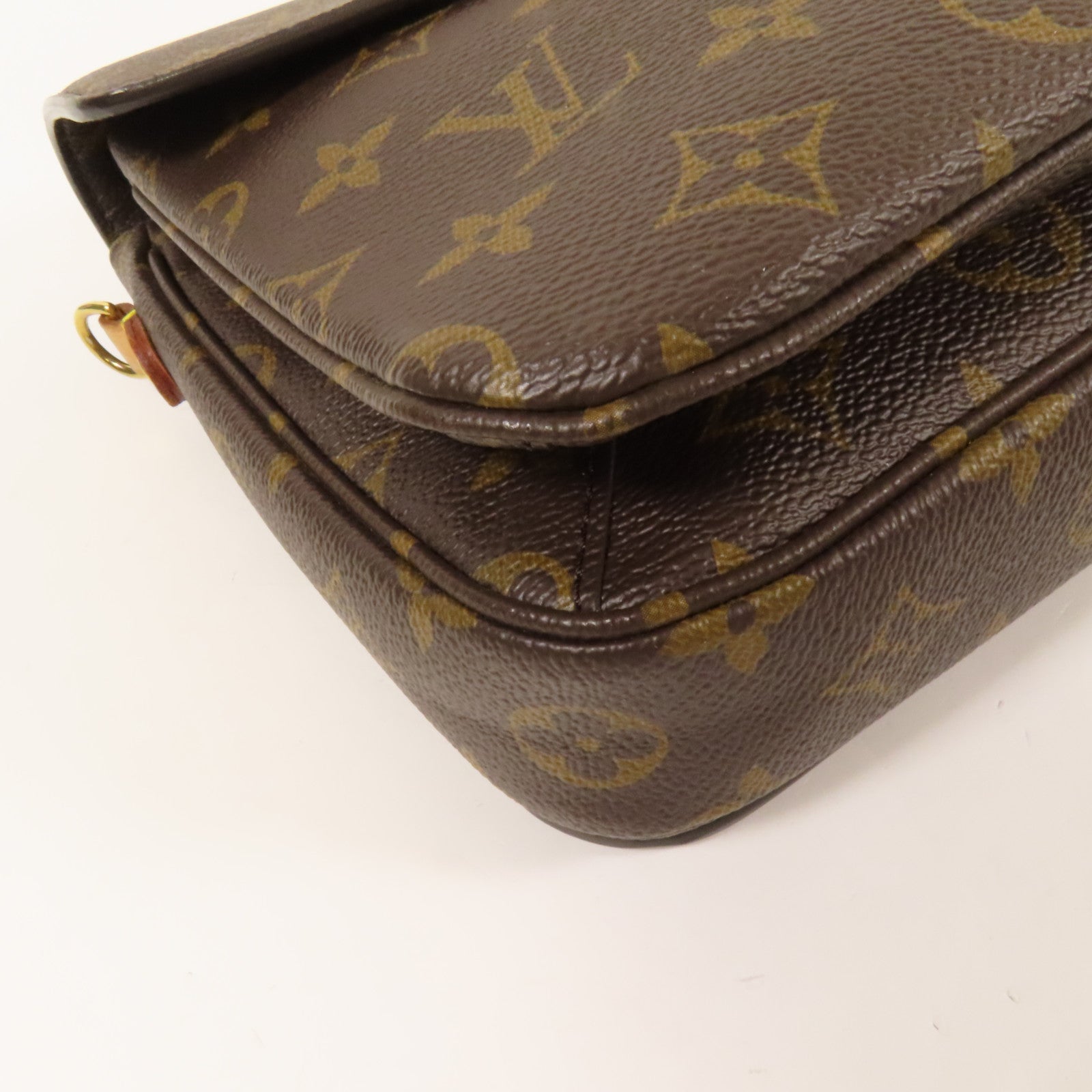 LOUIS VUITTON Monogram Pochette Metis MM金扣手挽肩背兩用袋