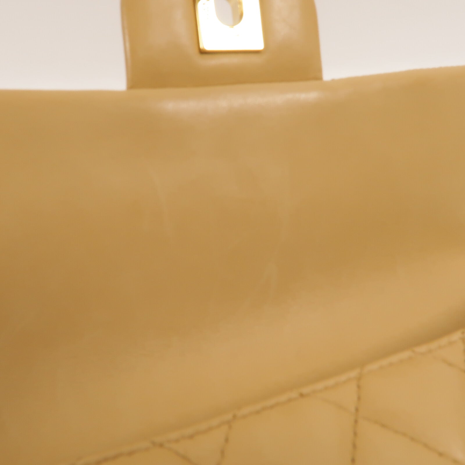 CHANEL 羊皮皮革Chain Shoulder金扣鏈帶肩背袋