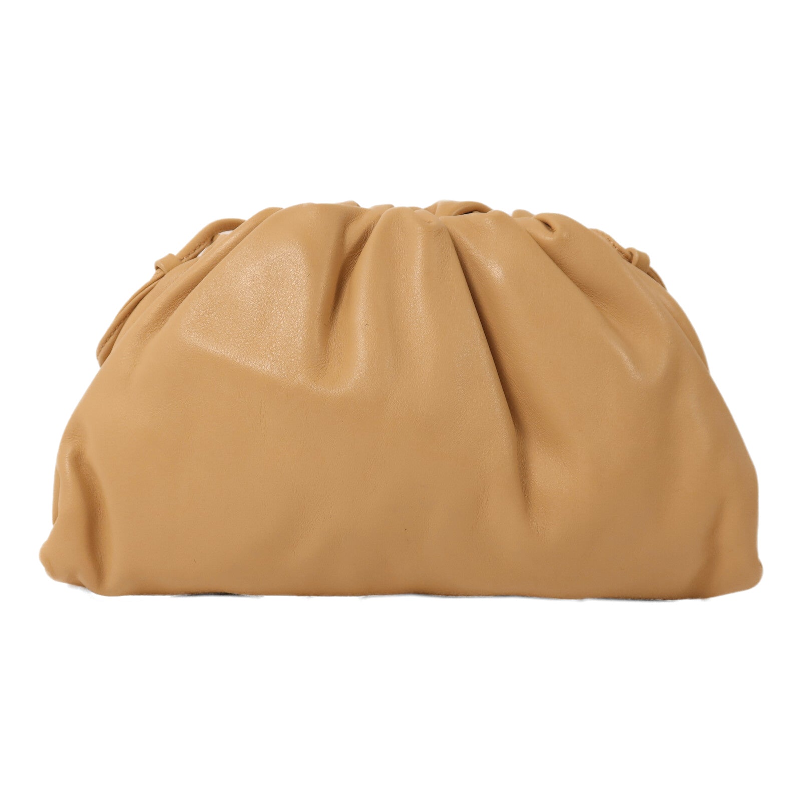 BOTTEGA VENETA 牛皮皮革Mini Pouch Bag金扣肩背袋