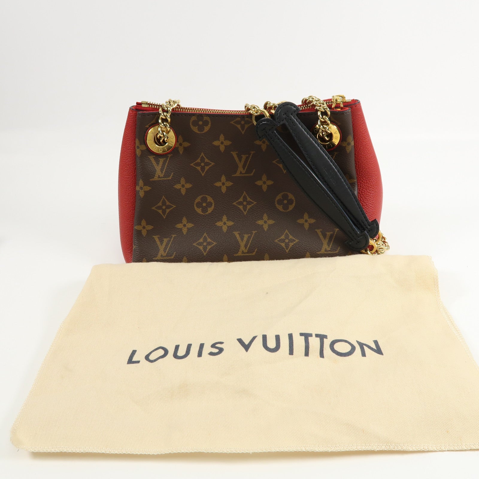 LOUIS VUITTON Monogram Surene BB金扣肩背袋