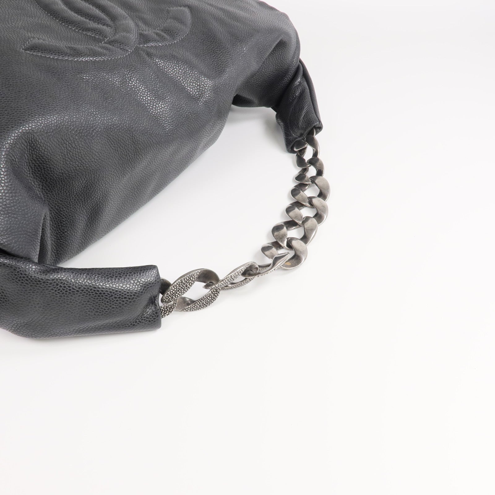 CHANEL 牛皮皮革Chain Shoulder鏈帶肩背袋