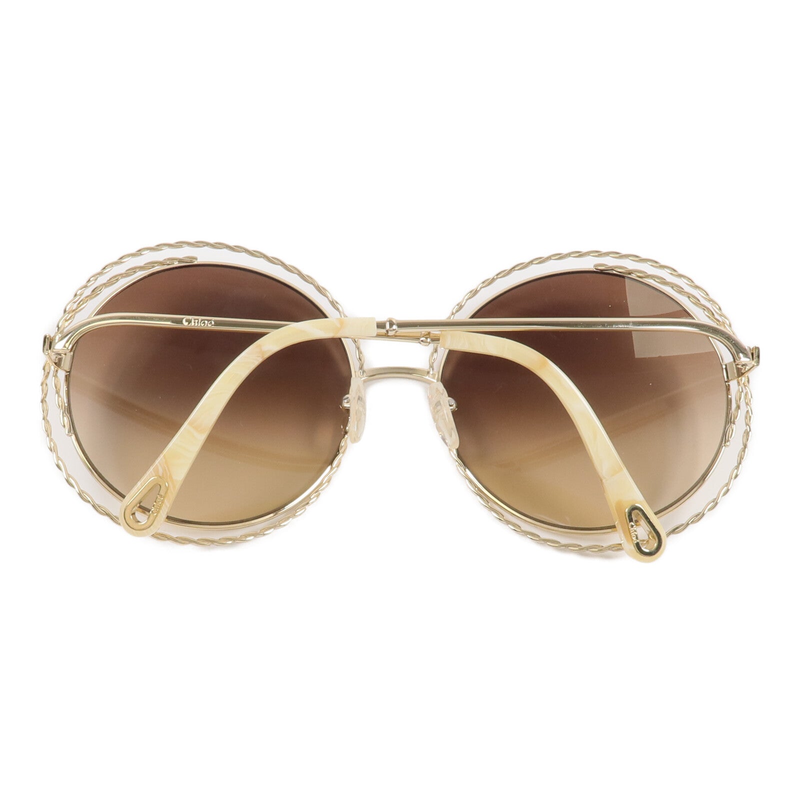 Chloe 金屬Carlina Twist Sunglasses太陽眼鏡