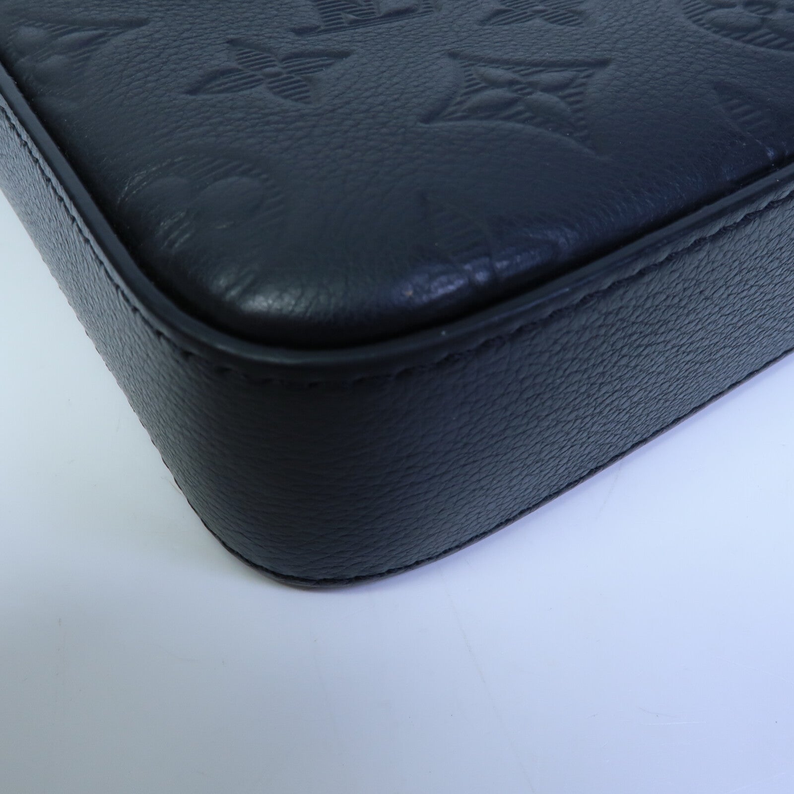 LOUIS VUITTON Monogram Shadow Trio Messenger肩背袋