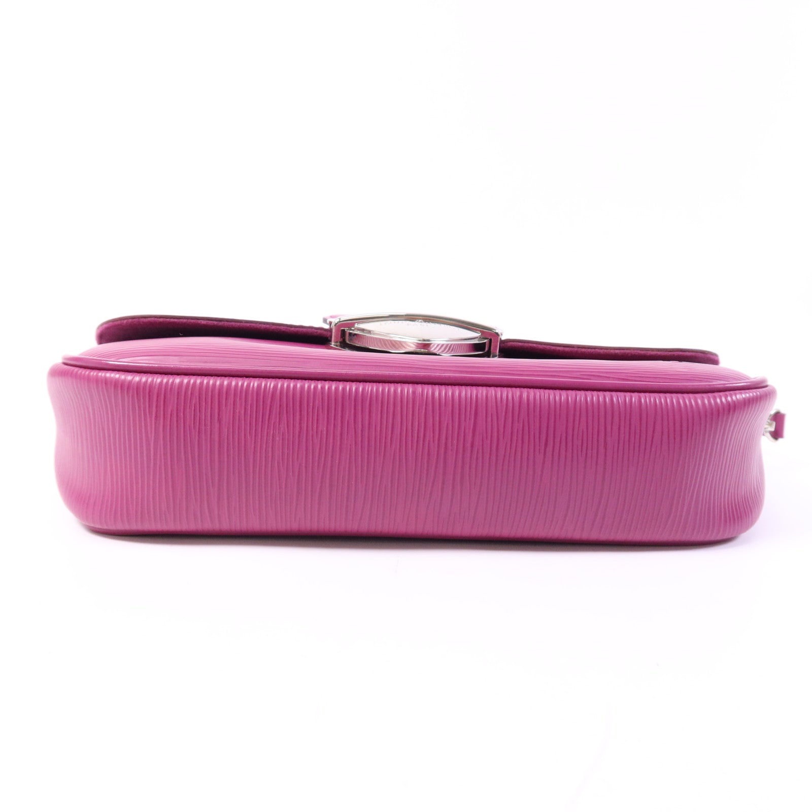 LOUIS VUITTON Epi Pochette Montaigne銀扣肩背袋