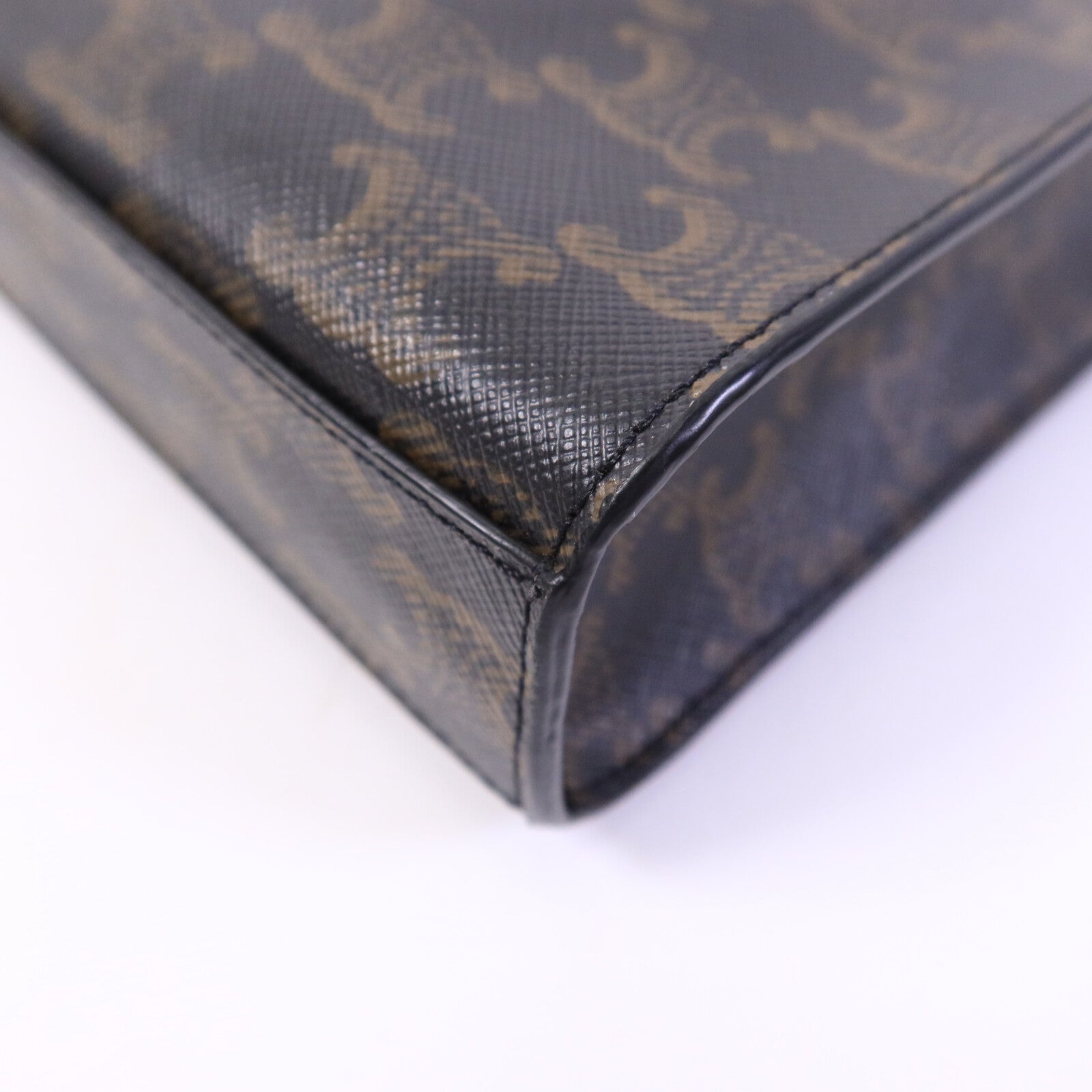 CELINE 塗層帆布Mini Cabas Vertical手挽肩背兩用袋