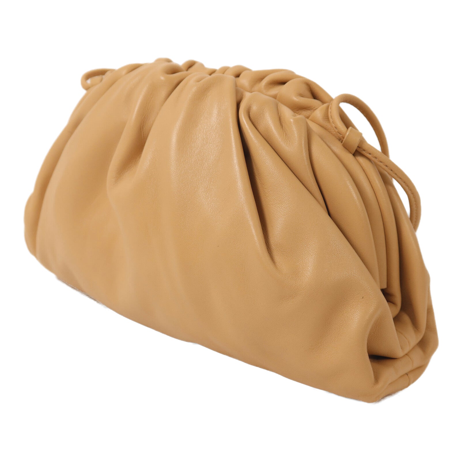 BOTTEGA VENETA 牛皮皮革Mini Pouch Bag金扣肩背袋