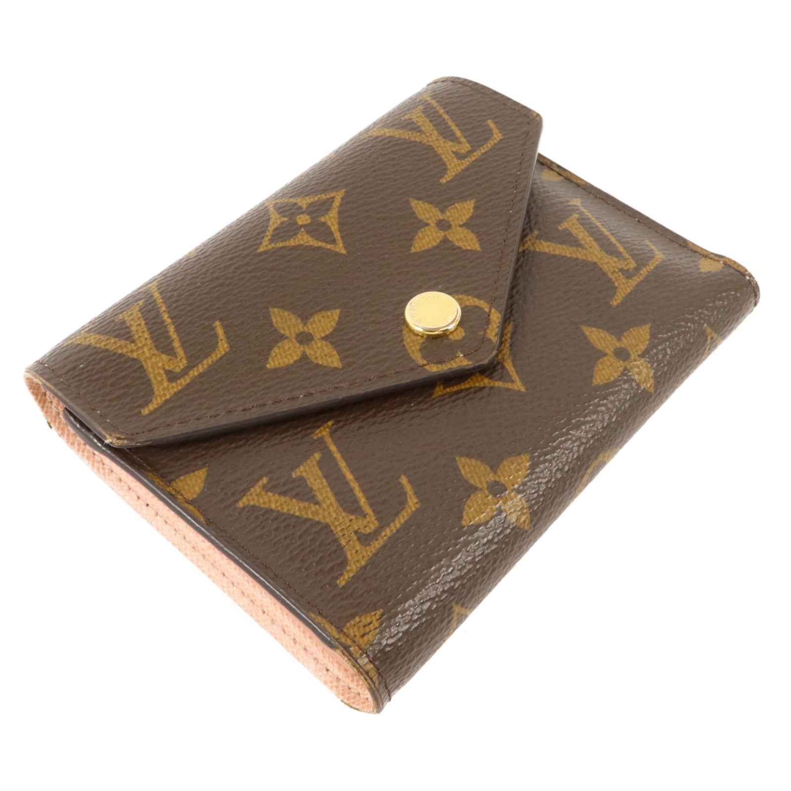 LOUIS VUITTON Monogram Victorine Wallet金扣錢包