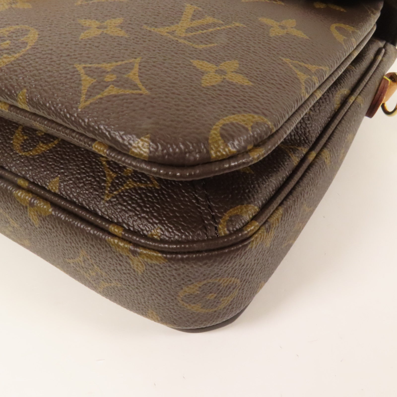LOUIS VUITTON Monogram Pochette Metis MM金扣手挽肩背兩用袋