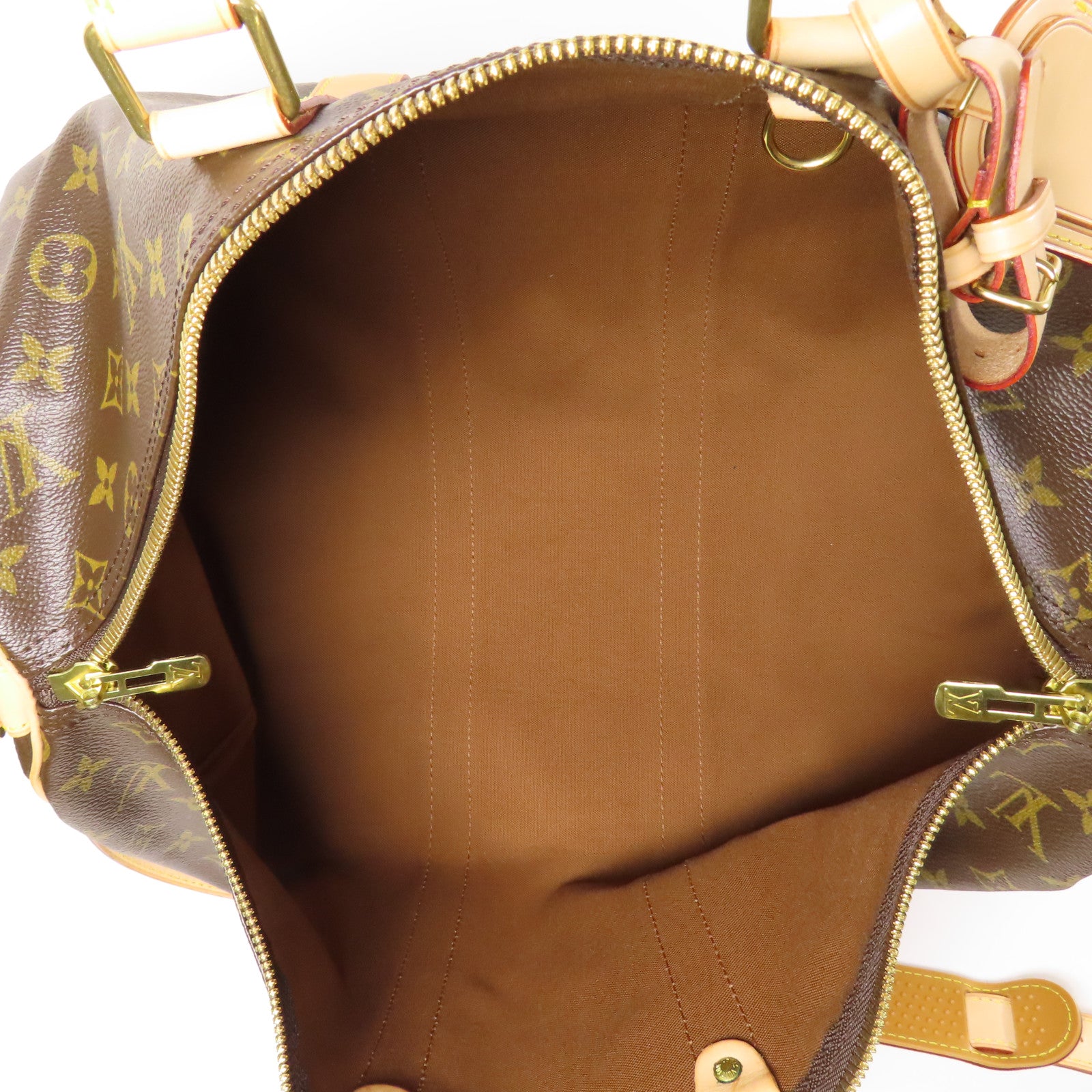 LOUIS VUITTON Monogram Keepall 45金扣手挽肩背兩用袋