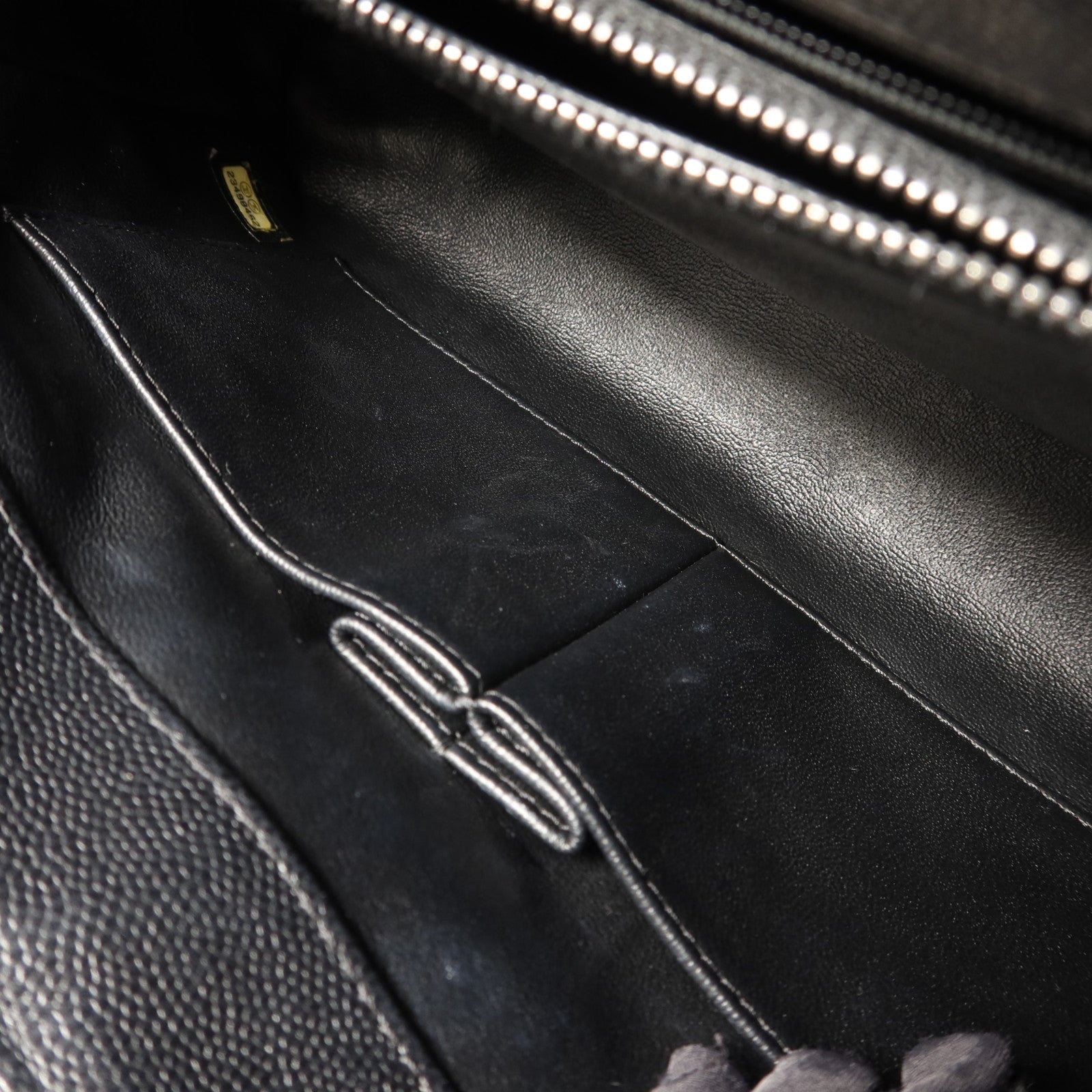 CHANEL 牛皮皮革/蜥蝪皮革Coco Handle Large手挽肩背兩用袋