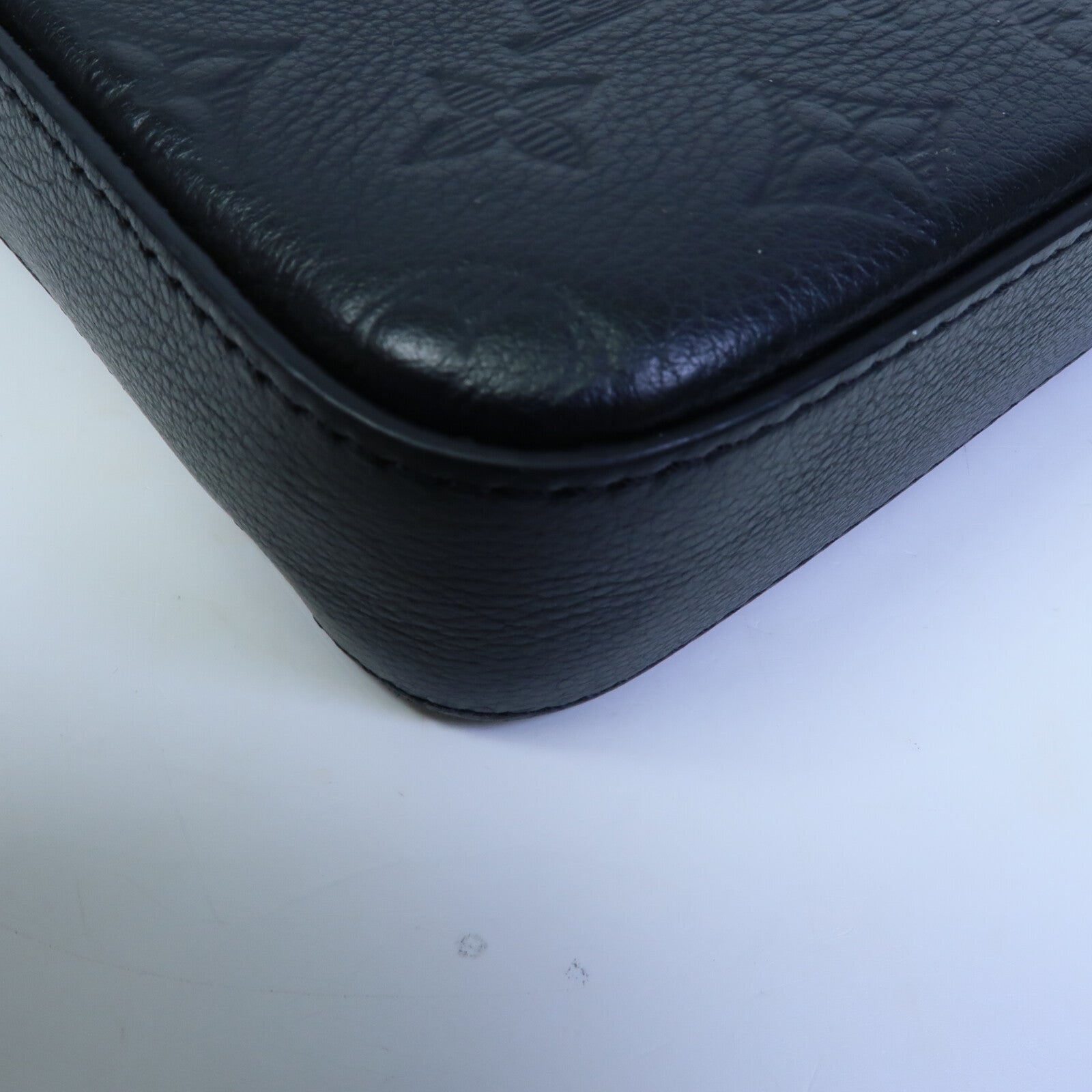 LOUIS VUITTON Monogram Shadow Trio Messenger肩背袋