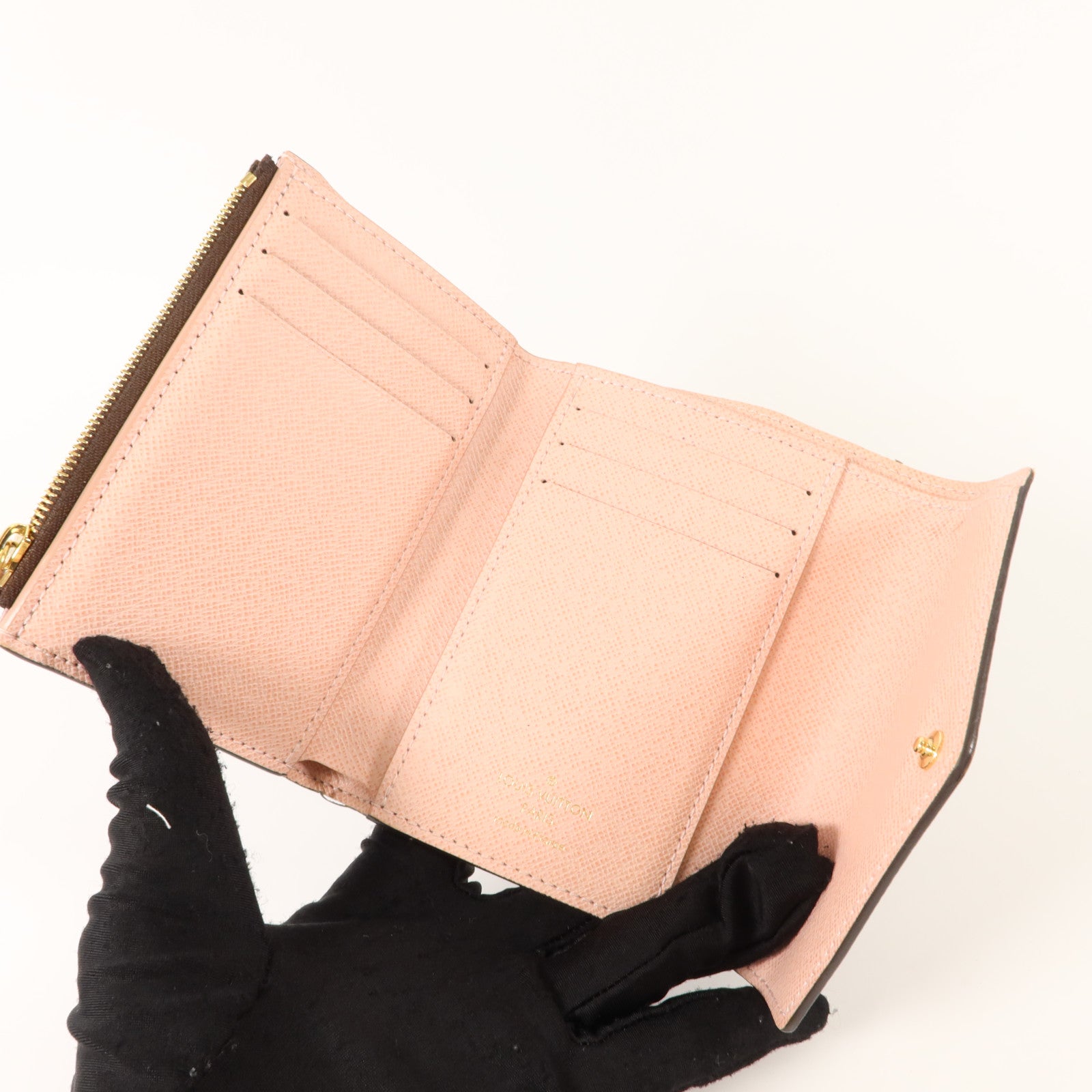 LOUIS VUITTON Monogram Victorine Wallet金扣錢包