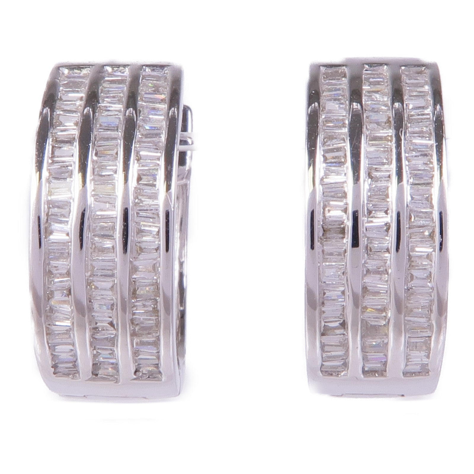 JEWELRY 18K白金Diamond Earrings鑽石耳環