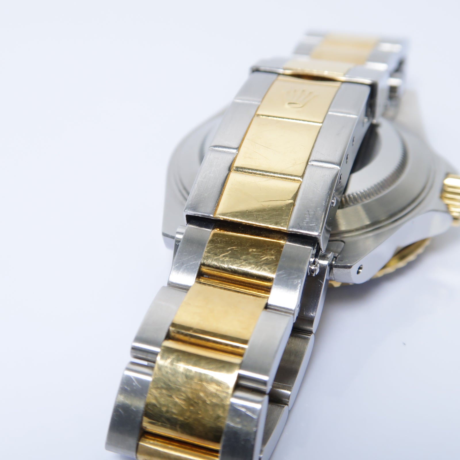 ROLEX Submariner 18K黃金/不鏽鋼手錶自動機芯藍色