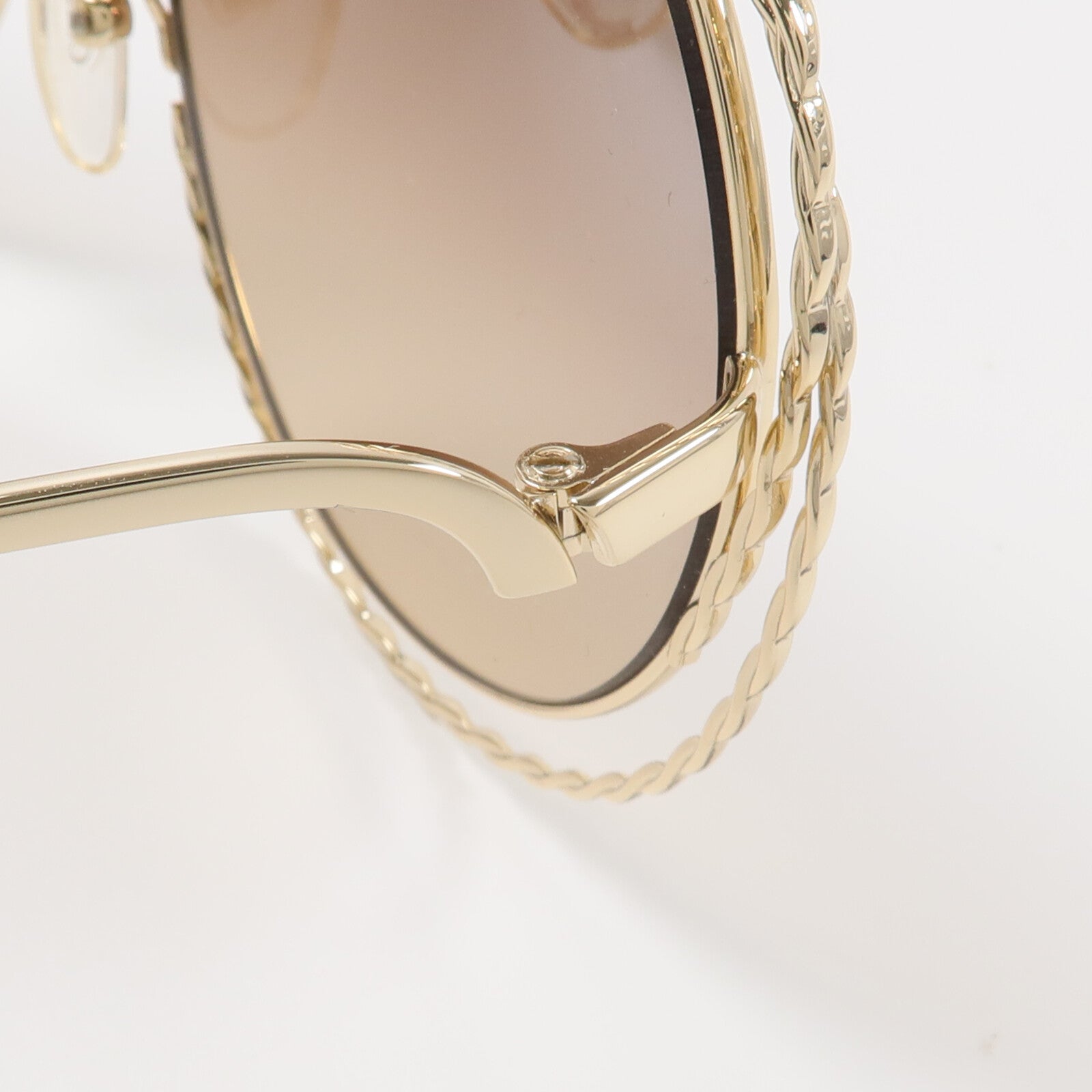 Chloe 金屬Carlina Twist Sunglasses太陽眼鏡
