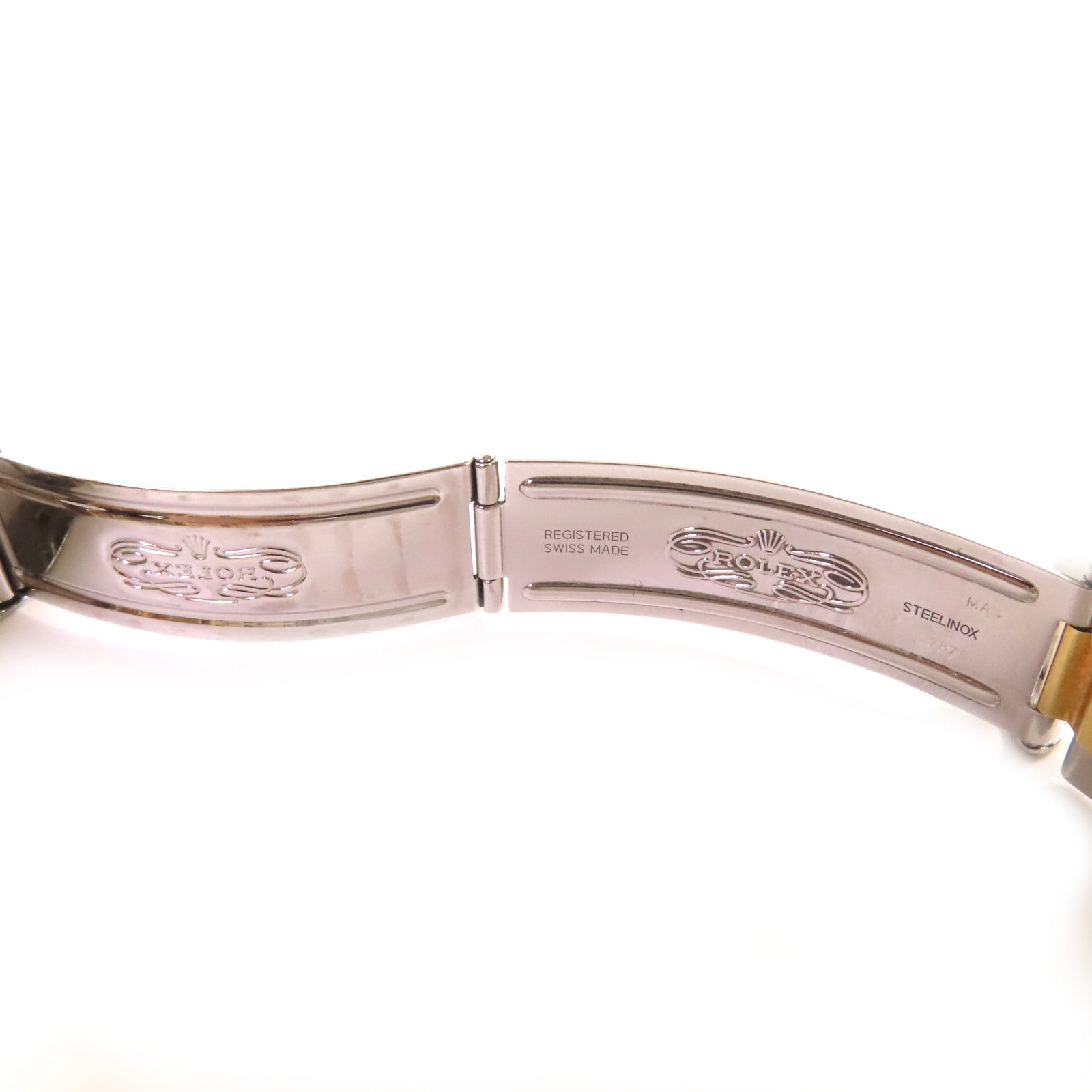 ROLEX Yacht Master 35mm Watch不鏽鋼/18K黃金自動機芯手錶白色