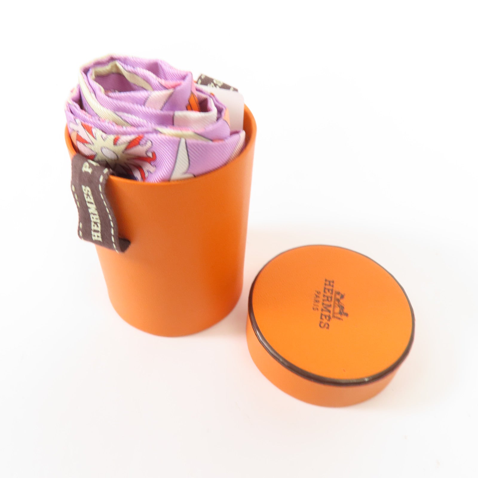 HERMES 絲質Twilly絲巾