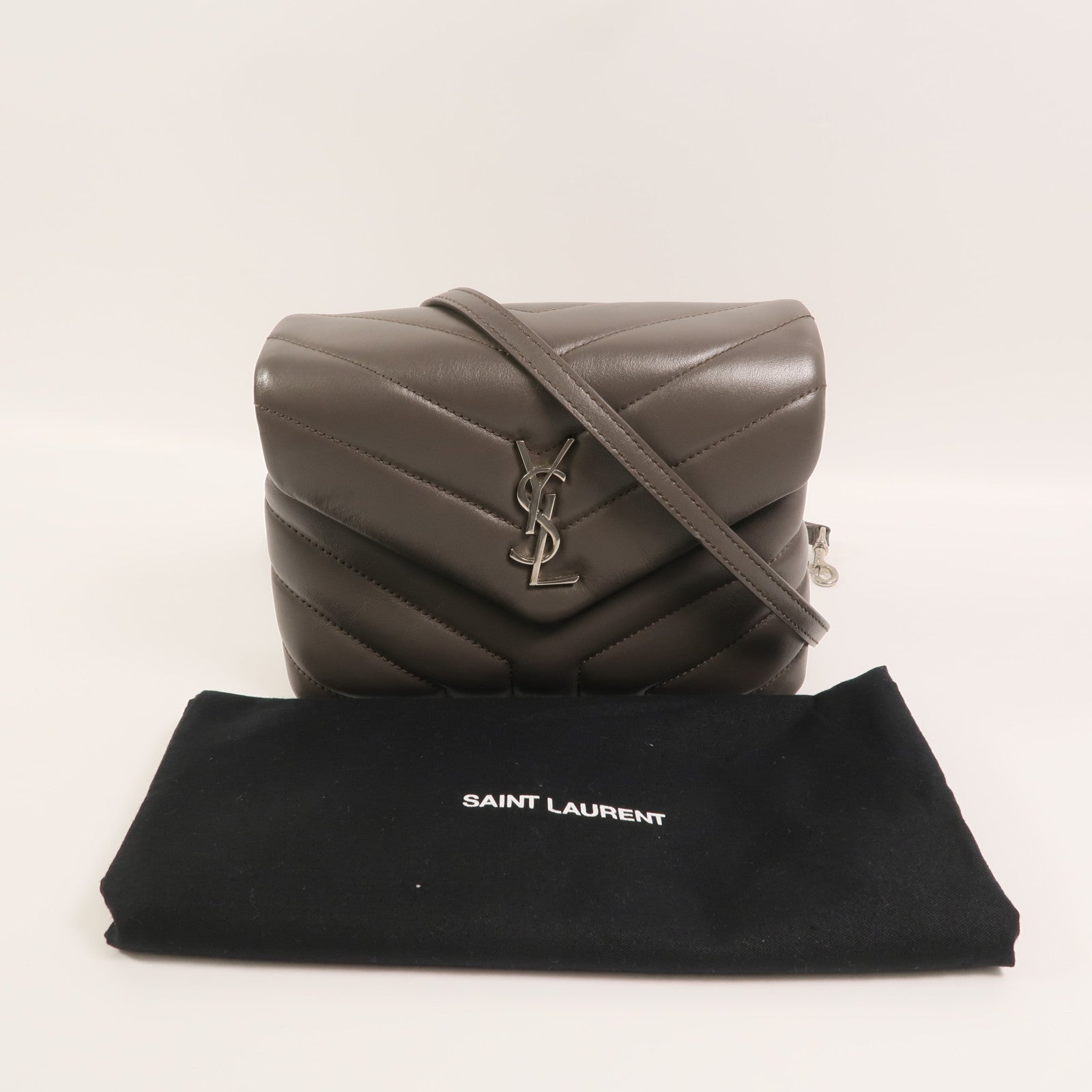 SAINT LAURENT 牛皮皮革Loulou Toy肩背袋