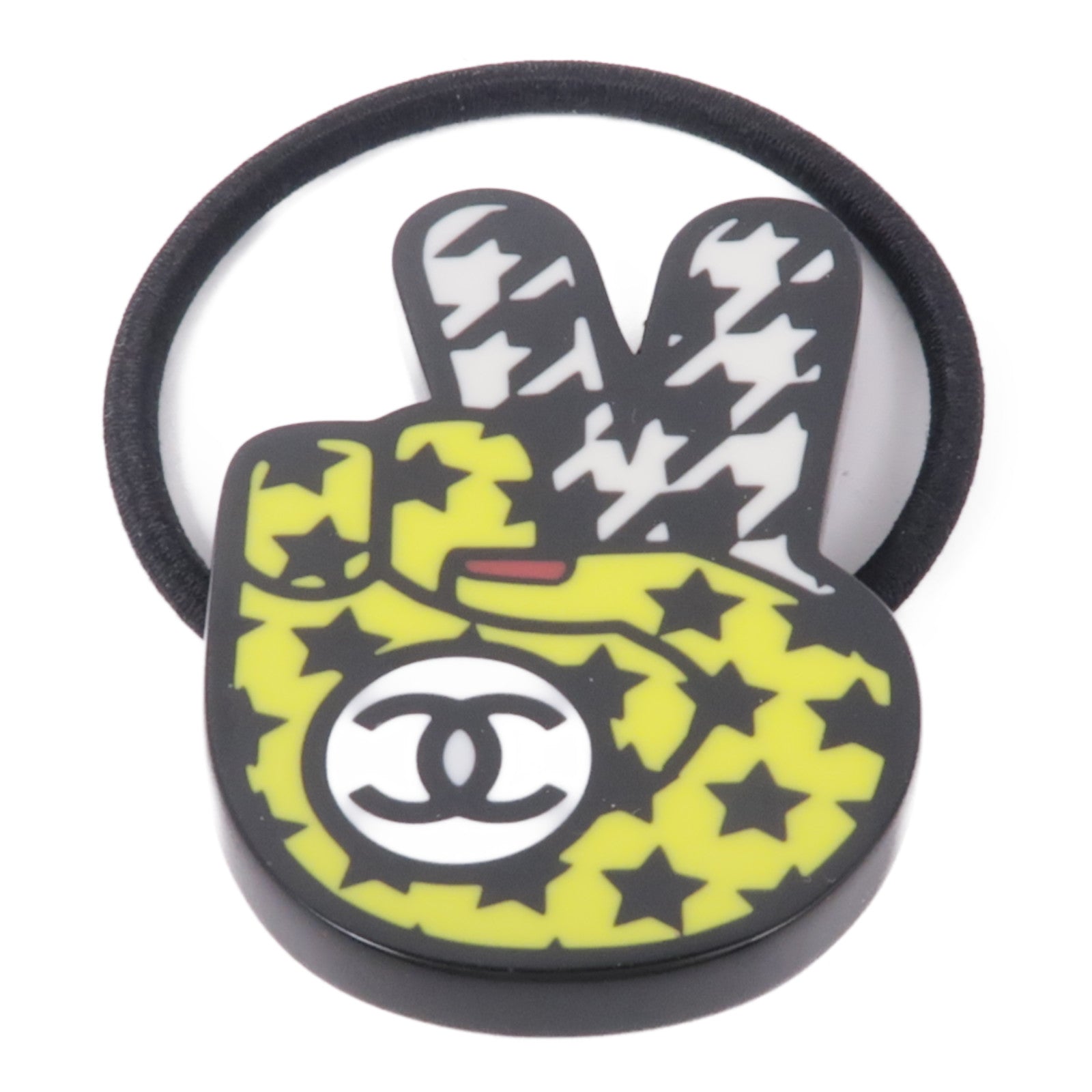 CHANEL PVC Hair Tie髮飾