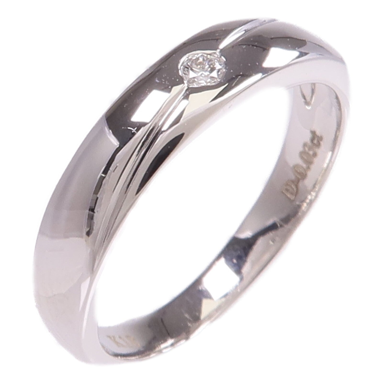 JEWELRY 18K白金Diamond Ring鑽石戒指US#4.75