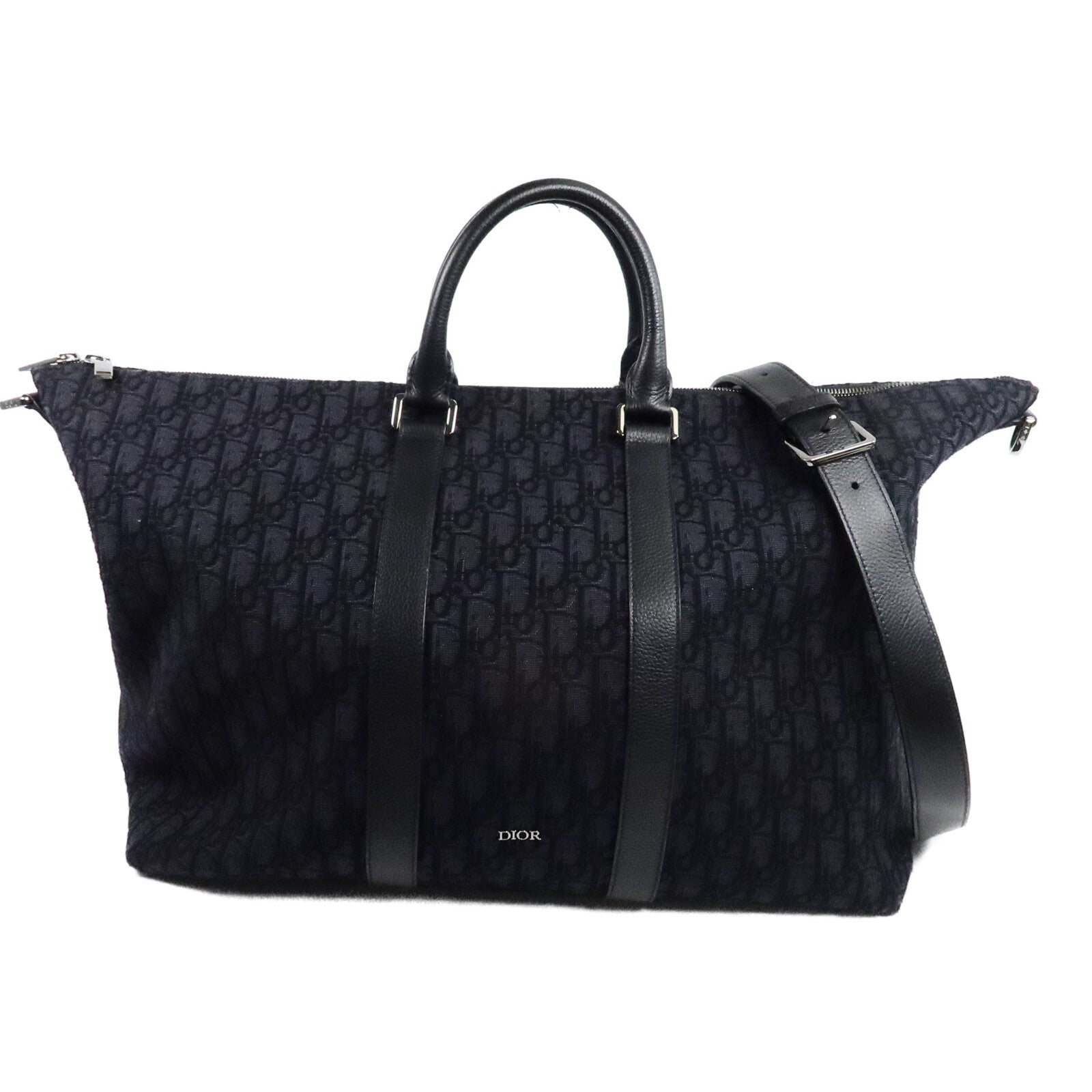 Dior 帆布Affaires Weekender 40手挽肩背兩用袋