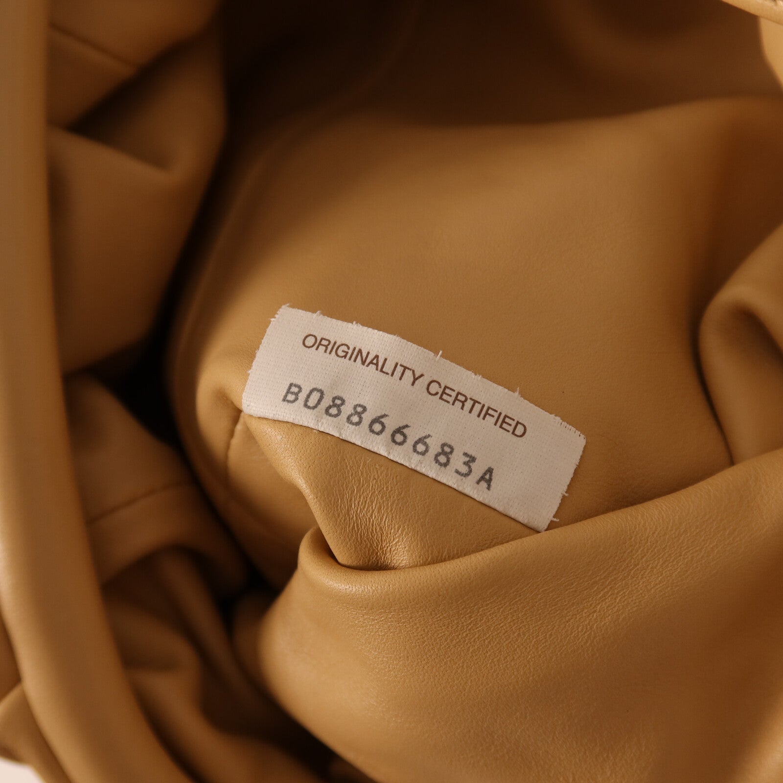 BOTTEGA VENETA 牛皮皮革Mini Pouch Bag金扣肩背袋