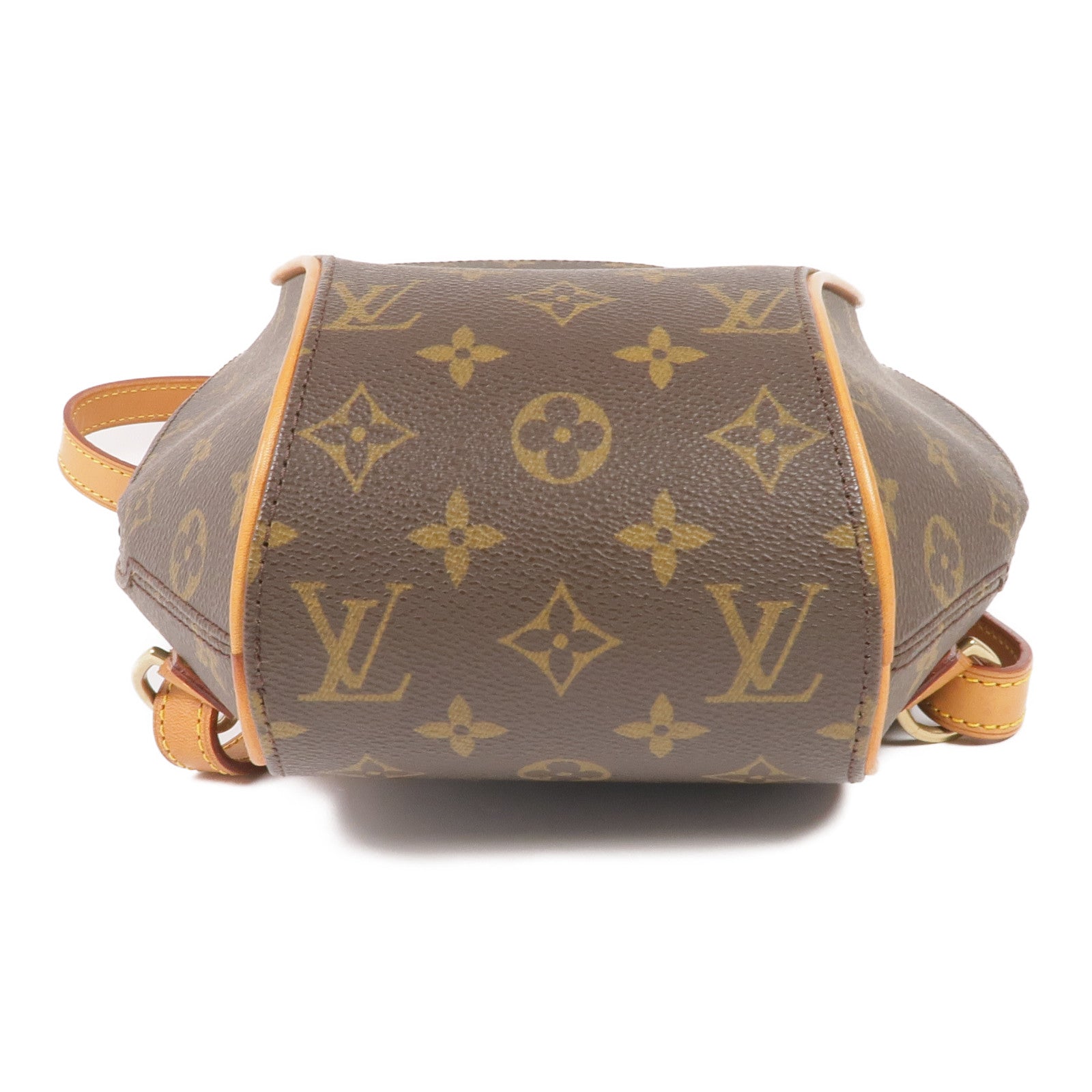 LOUIS VUITTON Monogram Ellipse Sac A Dos Backpack金扣背包棕色