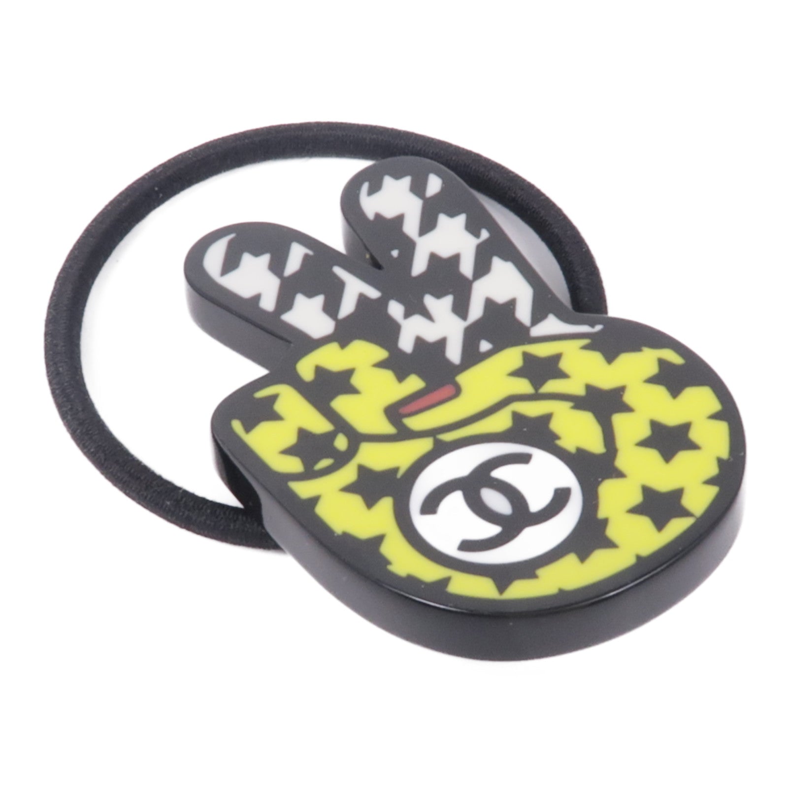 CHANEL PVC Hair Tie髮飾